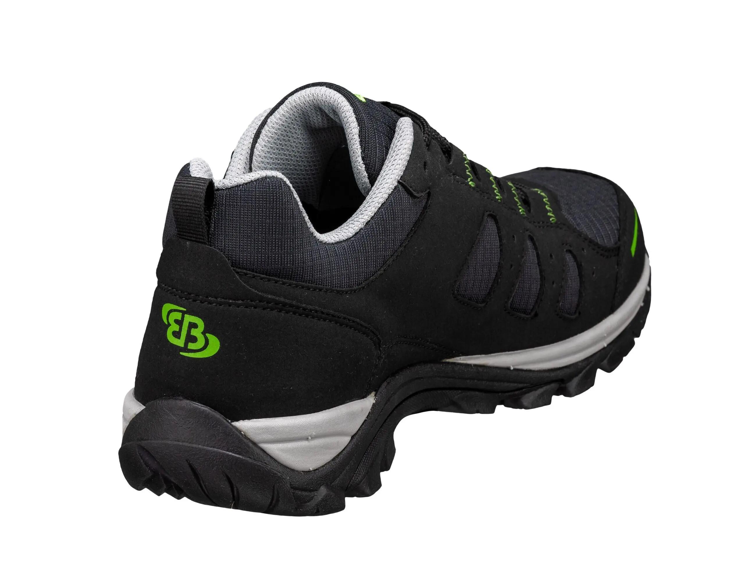 Chaussure randonnée Brütting Mount Frakes Low noire, synthétique, Vibram 4/6