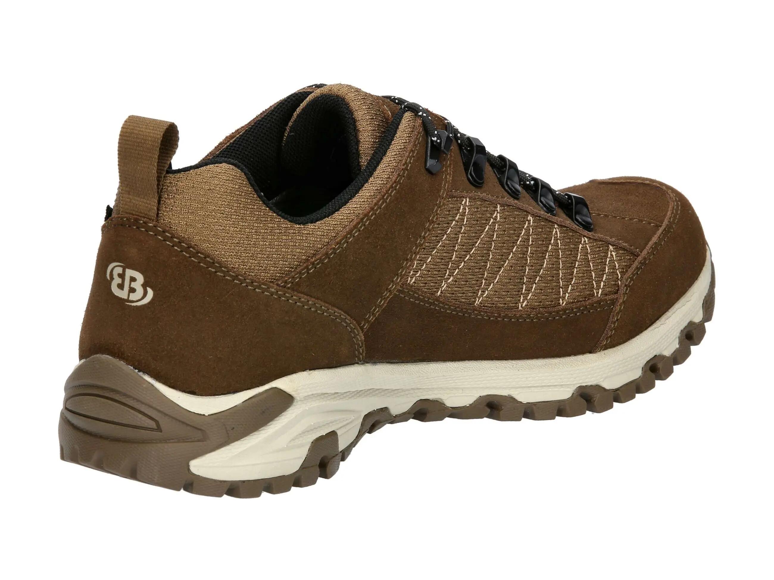 Chaussure randonnée Brütting Mount Kandu Low cuir brun, imperméable 4/6