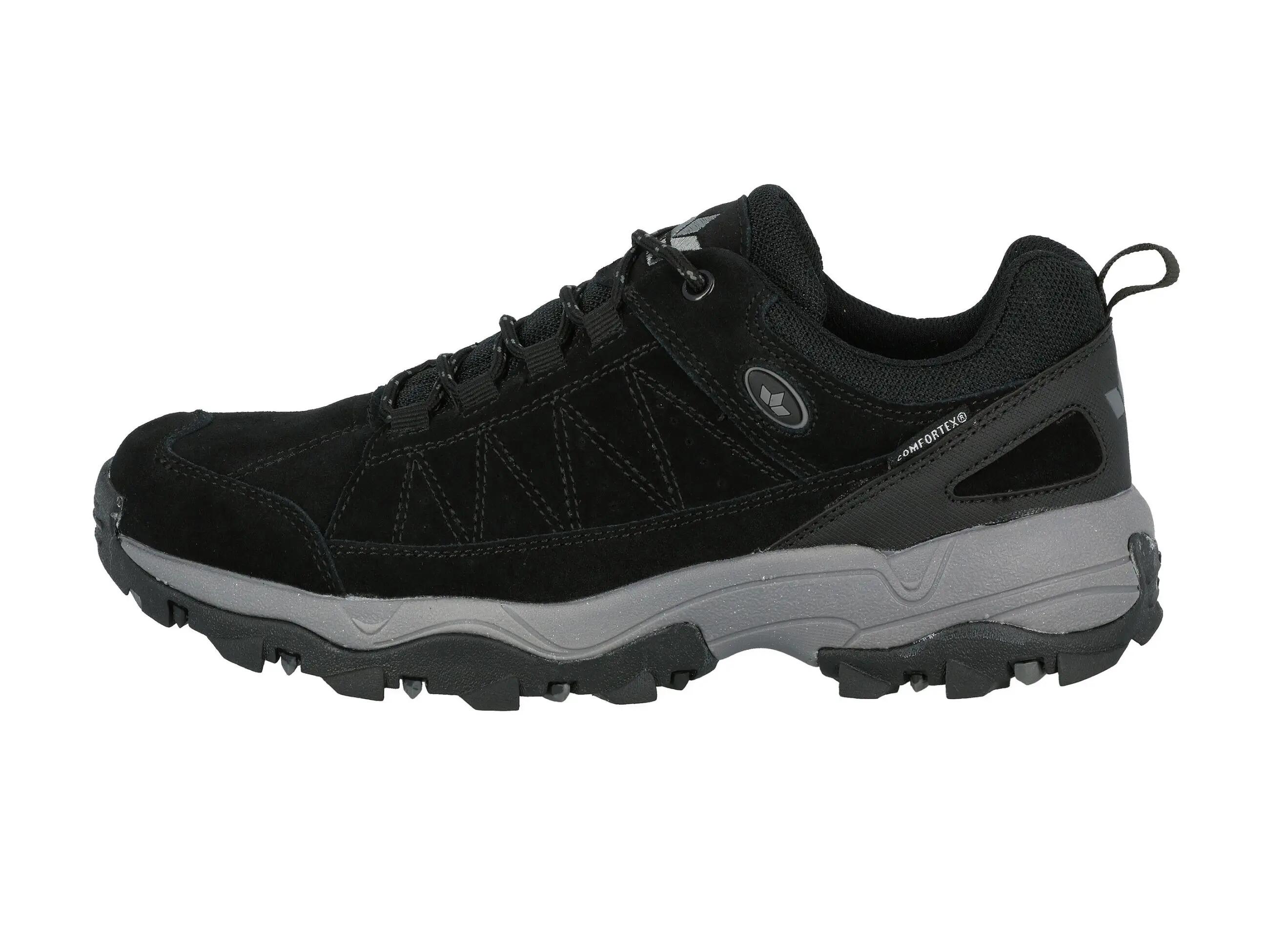 Chaussure outdoor LICO Fairfield daim imperméable – noire 2/6