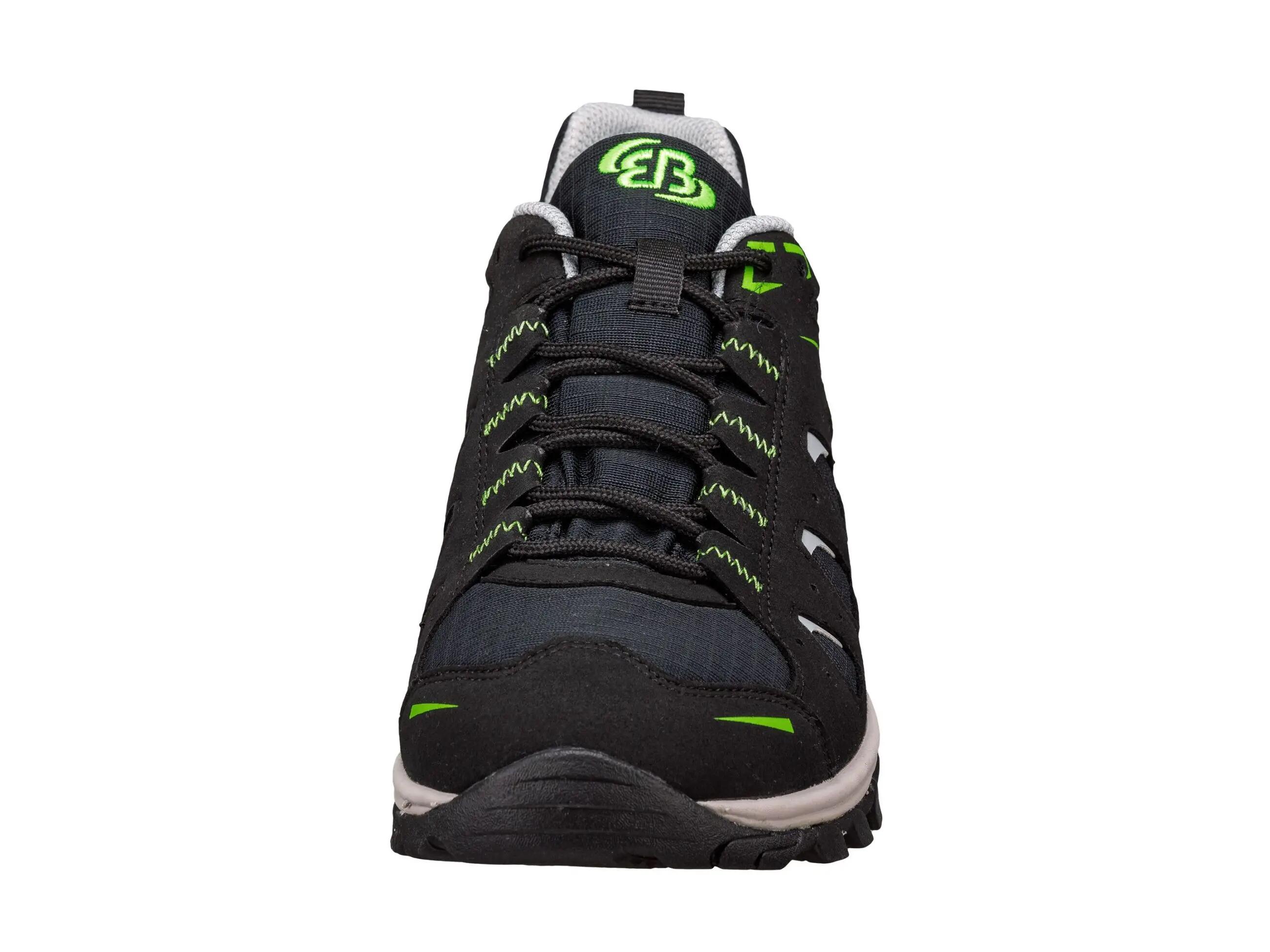Chaussure randonnée Brütting Mount Frakes Low noire, synthétique, Vibram 3/6