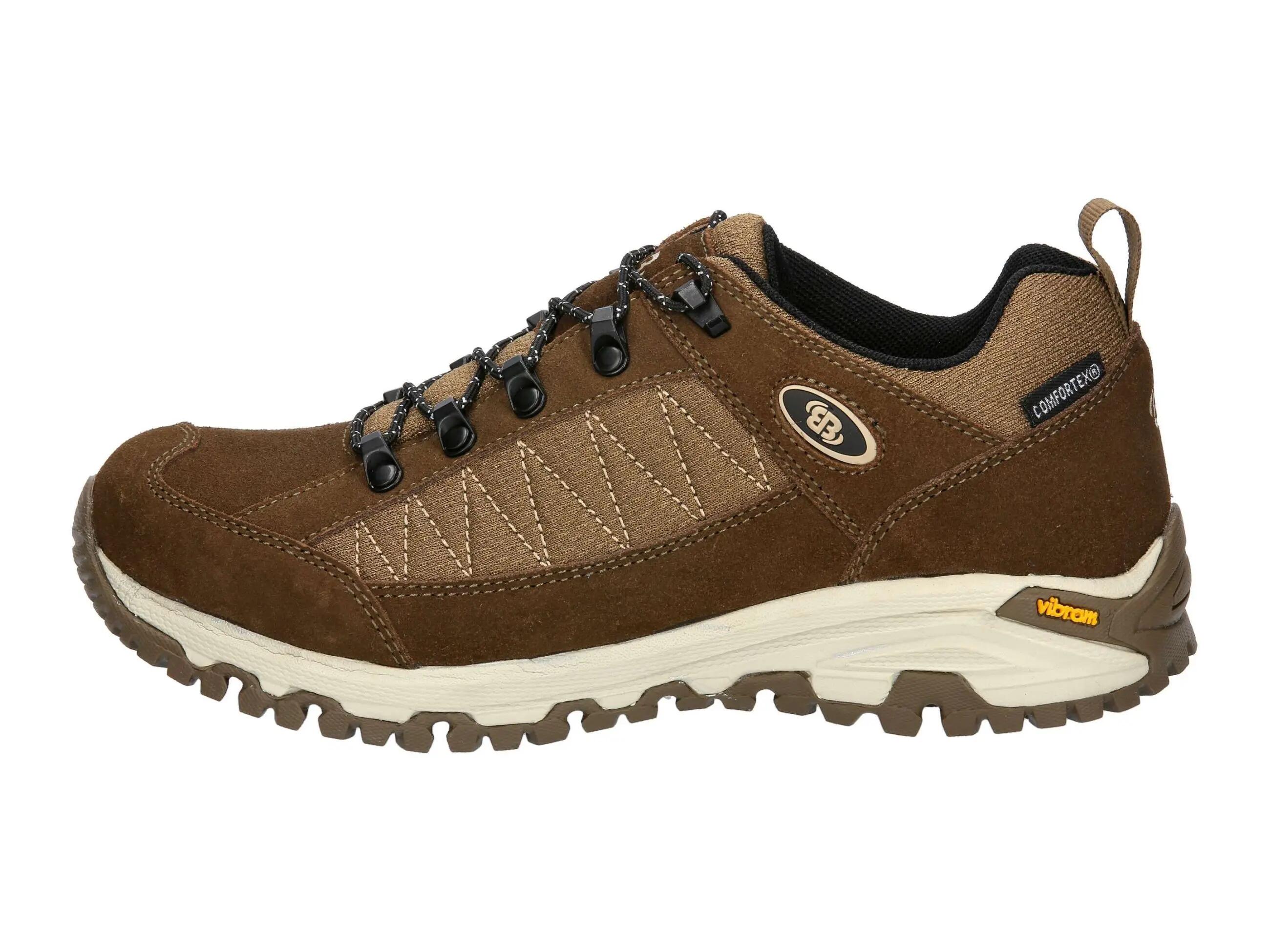 Chaussure randonnée Brütting Mount Kandu Low cuir brun, imperméable 2/6