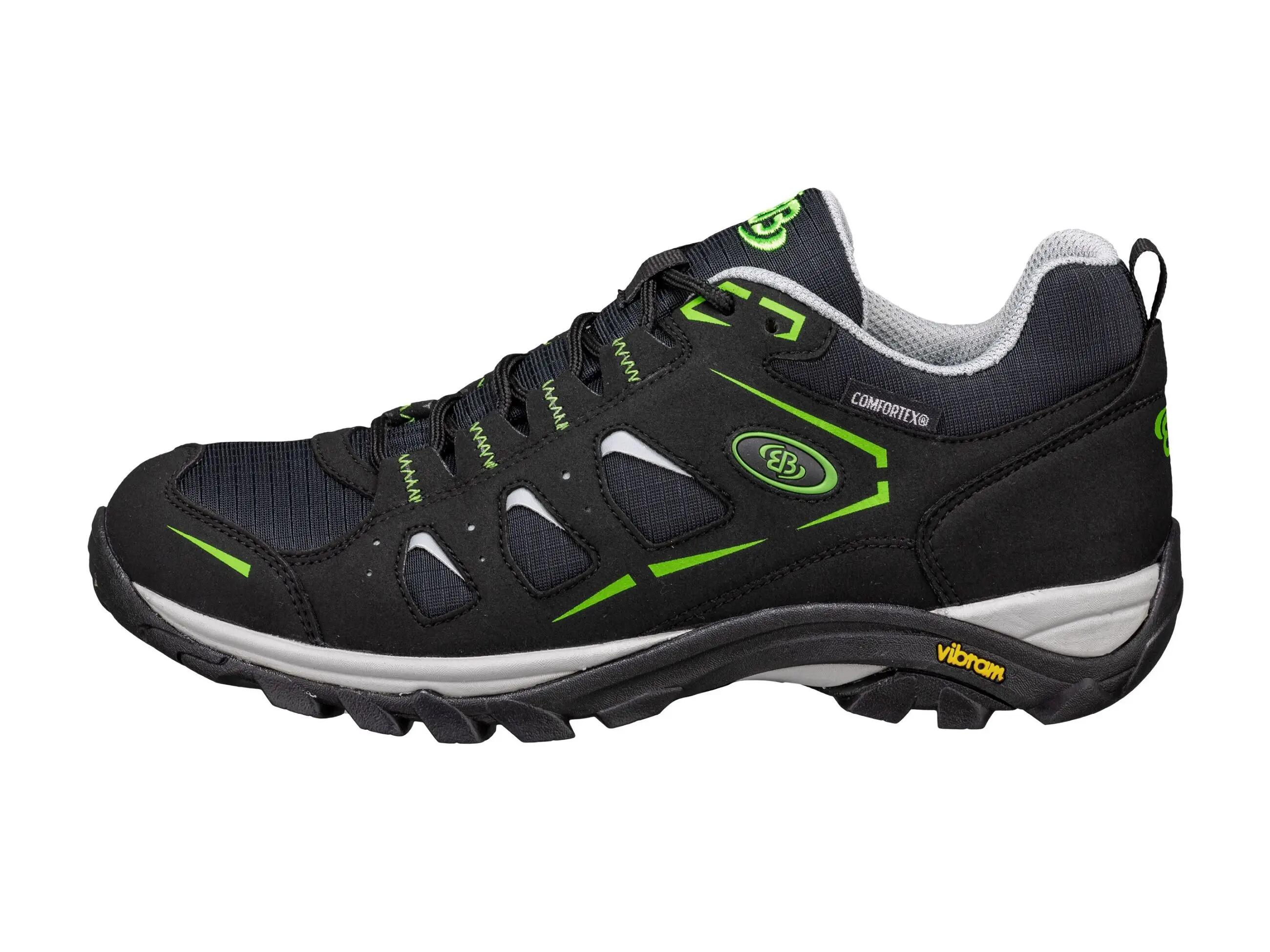 Chaussure randonnée Brütting Mount Frakes Low noire, synthétique, Vibram 2/6