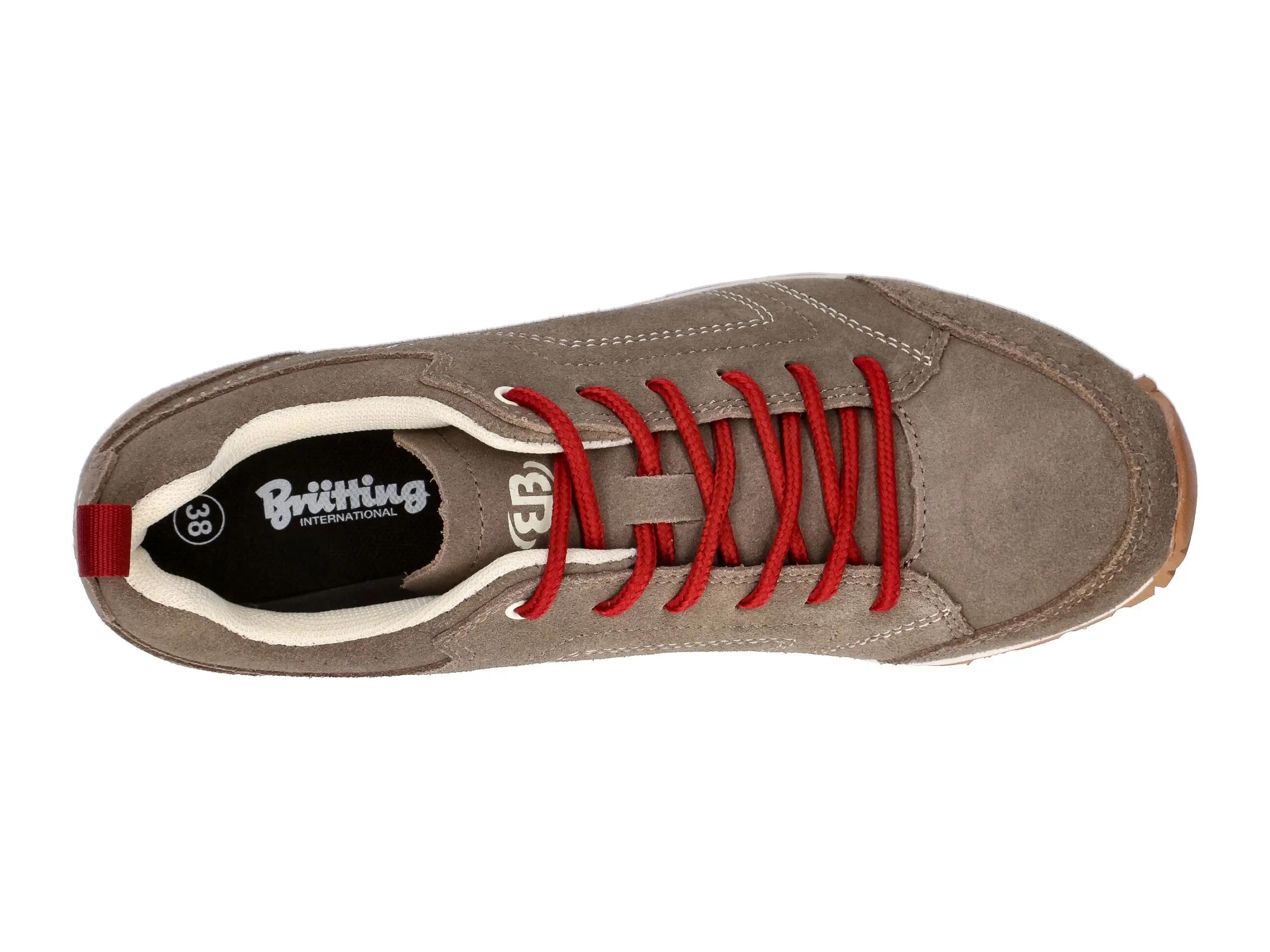 Chaussure outdoor Brütting Mount Rogers daim brun, semelle Vibram 5/6