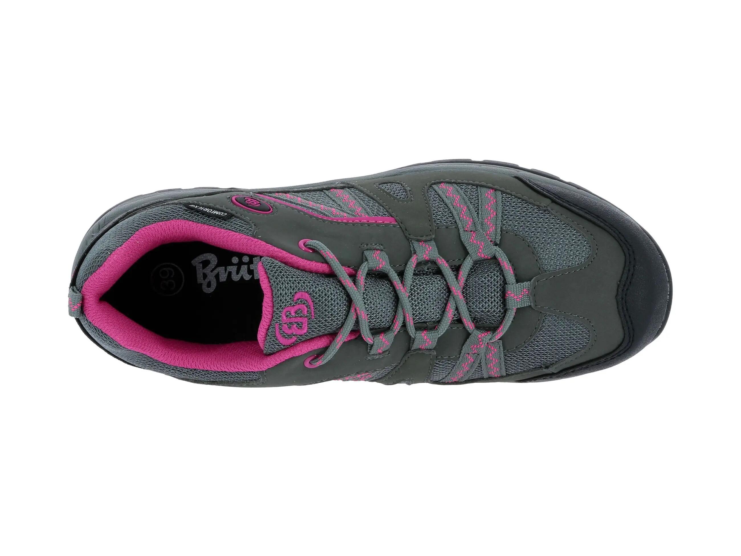 Chaussure trekking Brütting Fresno femme gris, nylon imperméable 5/6
