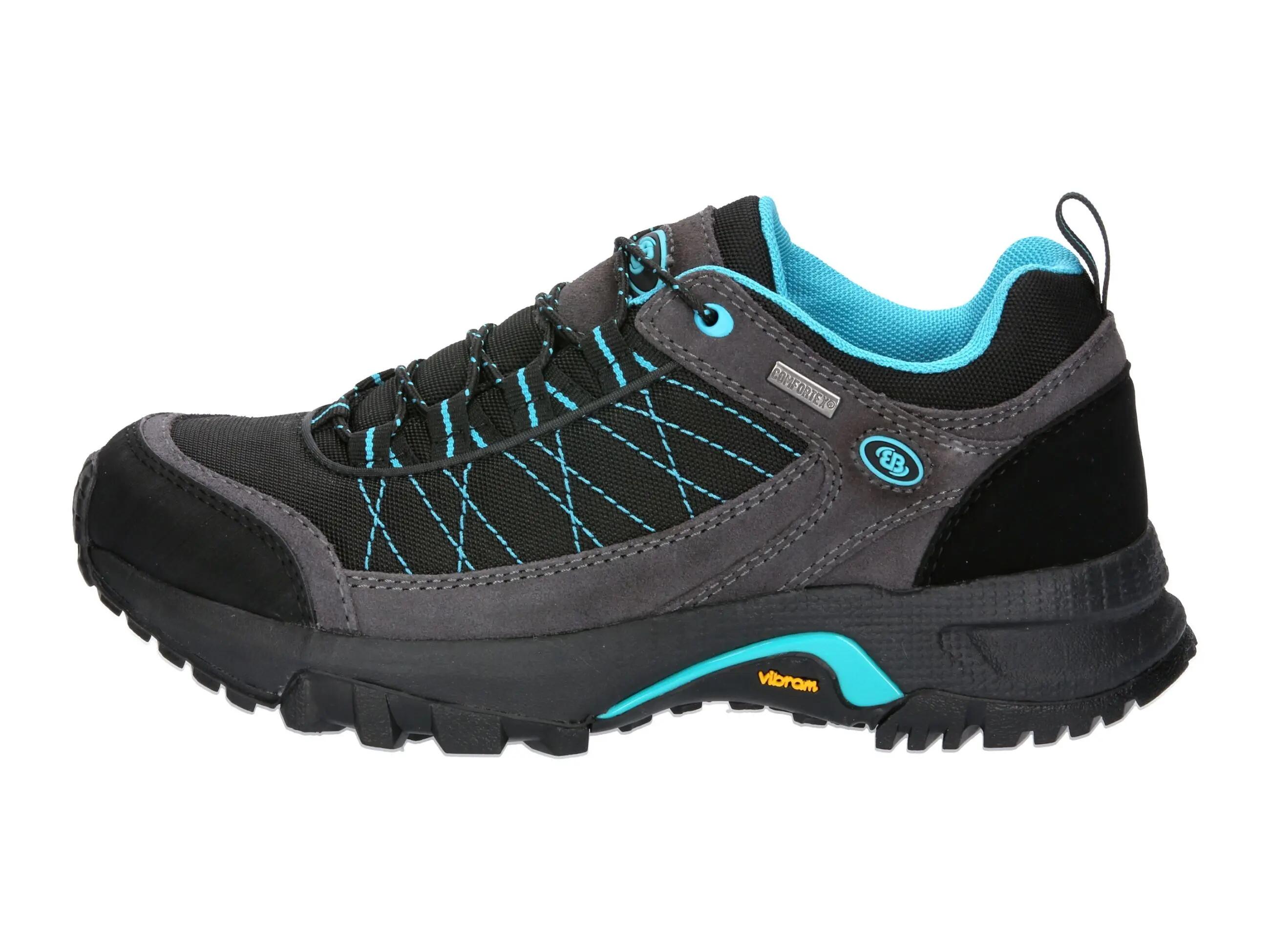 Chaussure outdoor Brütting Mount Egmont femme noire, nylon, Vibram 2/6