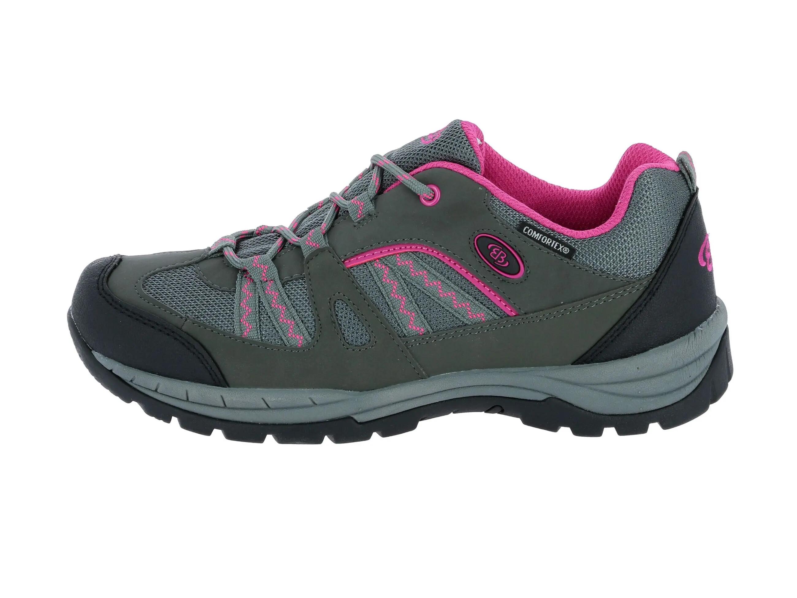 Chaussure trekking Brütting Fresno femme gris, nylon imperméable 2/6