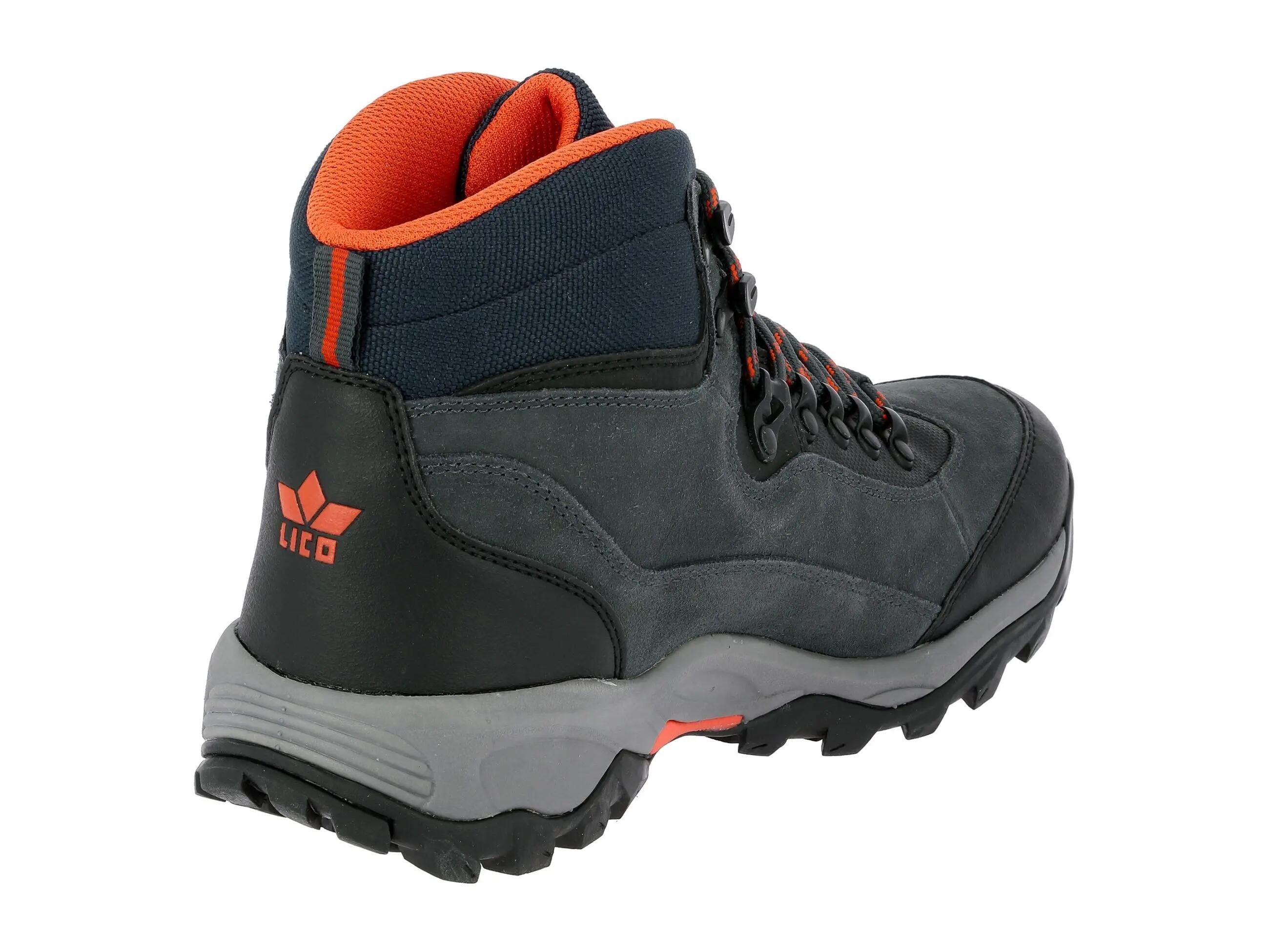 LICO Milan Waterproof Suede Hiking Shoe with Laces 4/6