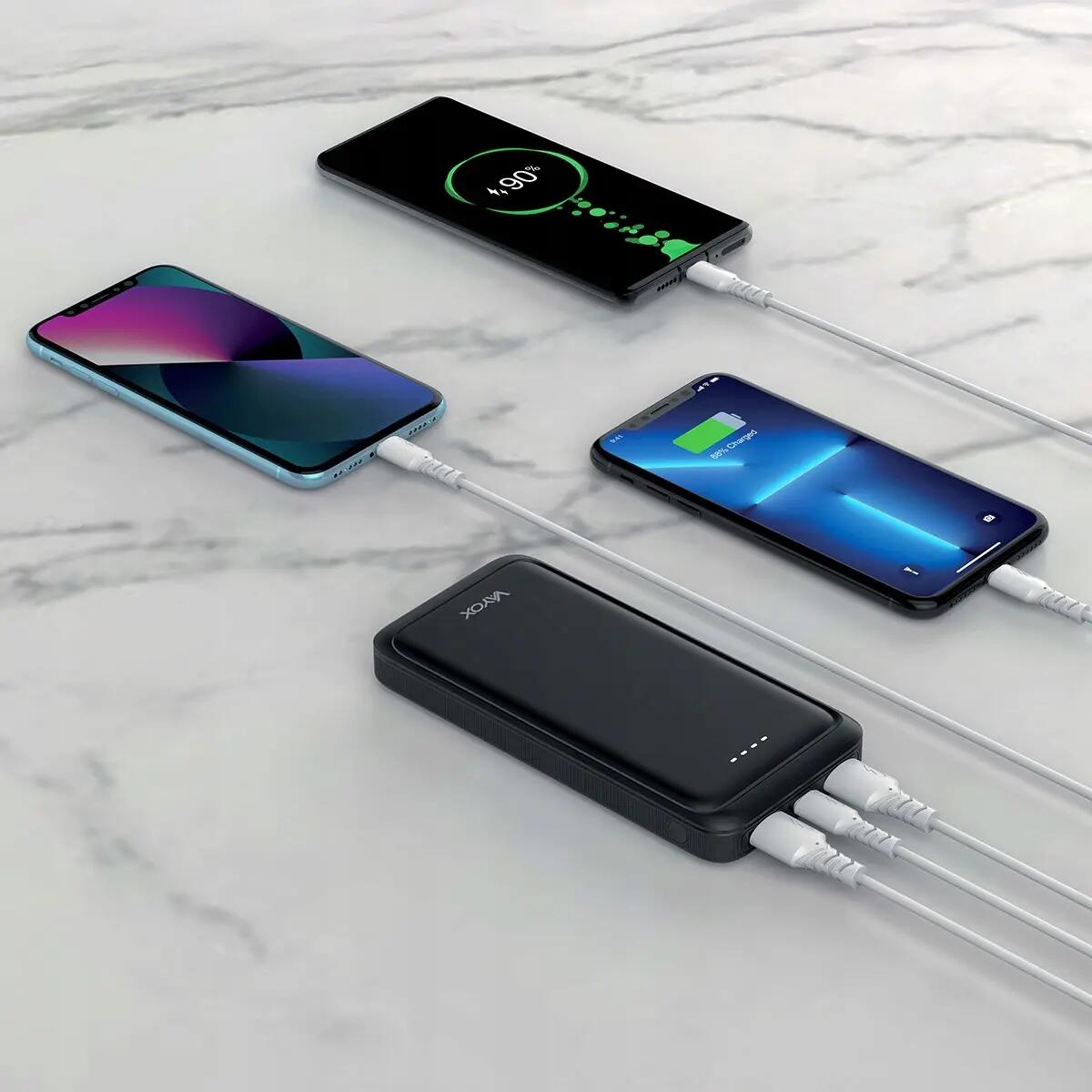 Powerbank Vayox VA0340 10000mAh 2xUSB USB-C 5/15