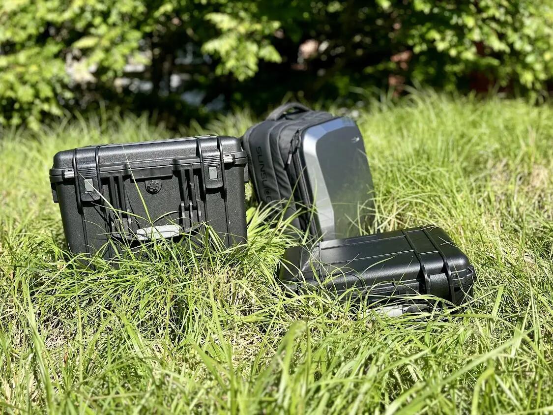Hartschalenrucksack für Starlink Mini LinkPower Schwarz 11/13