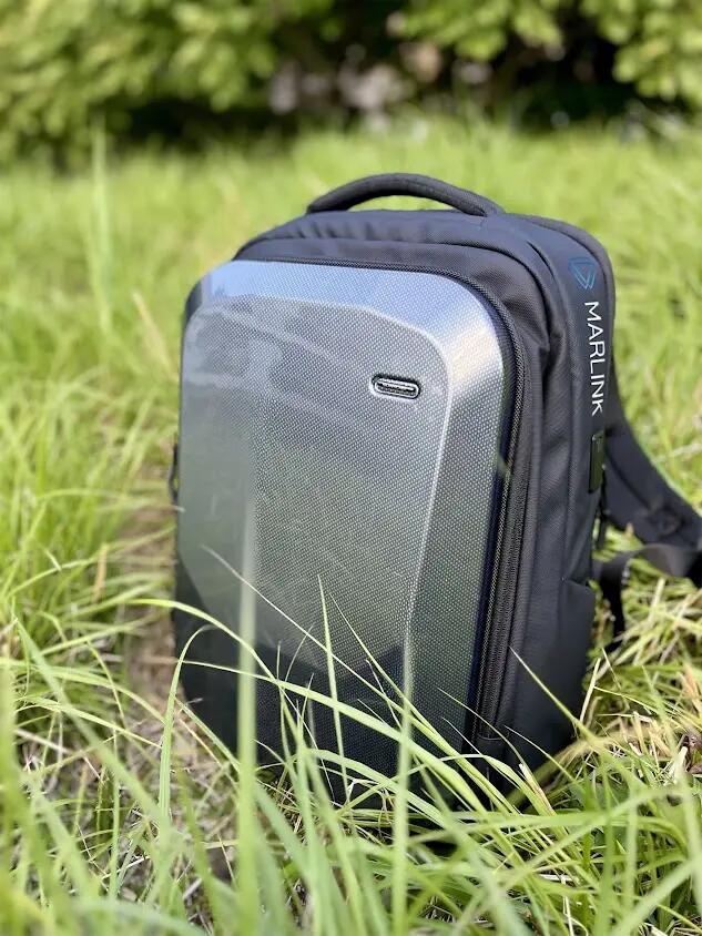 Hartschalenrucksack für Starlink Mini LinkPower Schwarz 10/13