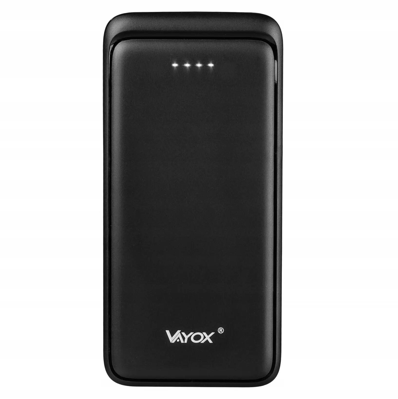 Powerbank Vayox VA0340 10000mAh 2xUSB USB-C 12/15