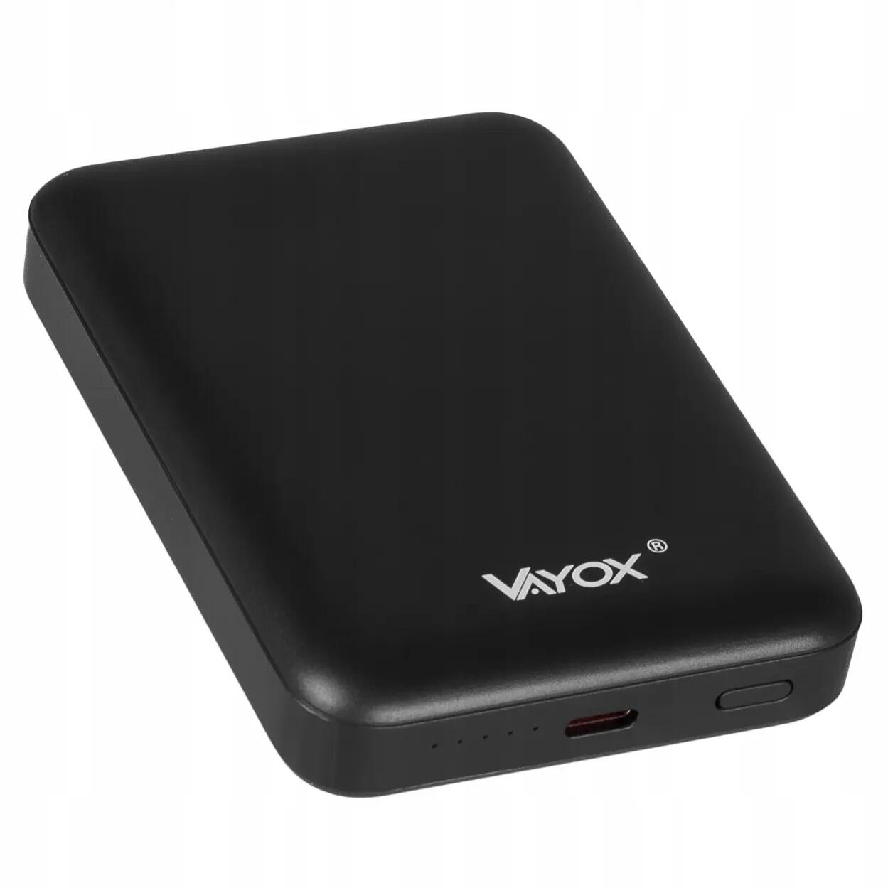 Draadloze powerbank met MagSafe Vayox VA0342 10000mAh 20W USB-C 12/15