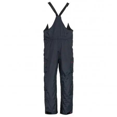 Herren - Angelsport - Latzhose Buxe - wasserdicht, gefüttert - Grau/Blau 4/5