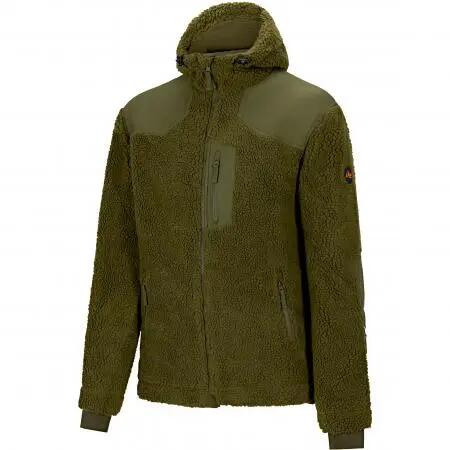 Herren - jagdjacke - faserpelzjacke - avalanche pro - oliv 3/5