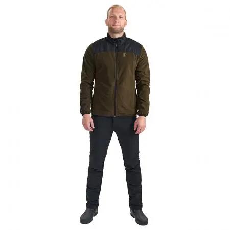Herren - Fleecejacke - langarm - Deerhunter Northward - chestnut brown, 5XL 4/5