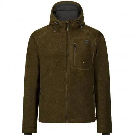 Herren - Outdoorjacke - Lodenfleece, wasserdicht - Geo Pro - oliv 1/5