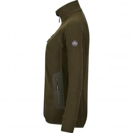 Damen-Fleecejacke Lavea, hochgeschlossen, oliv 3/5