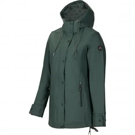 Damen - Regenjacke - wasserdicht, winddicht - Hirschlein - oliv 2/5
