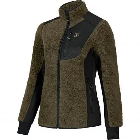 Damen - Outdoorjacke - Faserpelzjacke - Strykari - Adventure Green 2/5