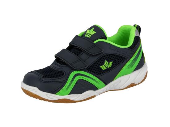 Chaussure LICO Enjoy V garçon nylon bleu scratch