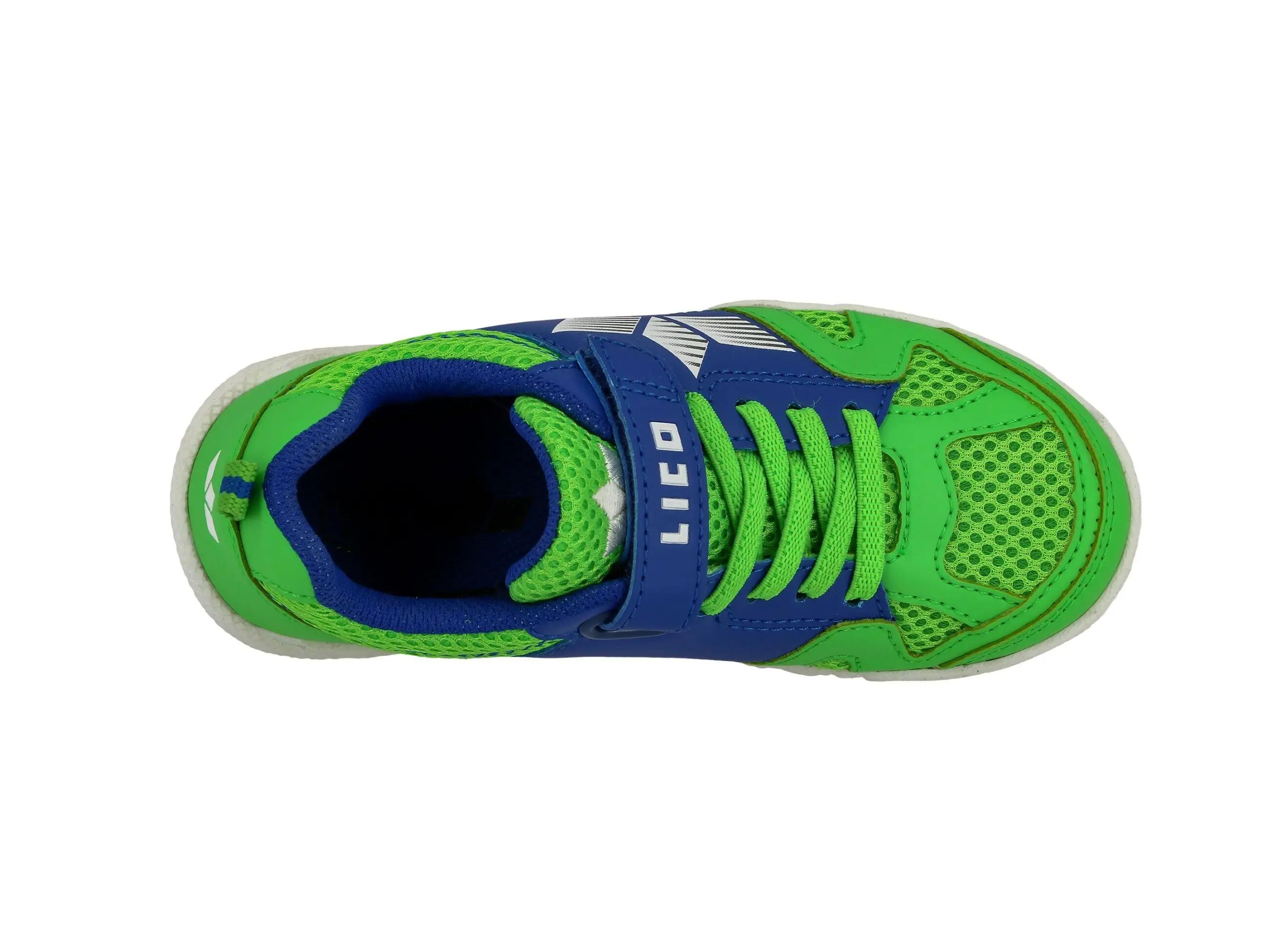 Chaussure d'entraînement LICO Sport VS garçon velcro vert 5/6