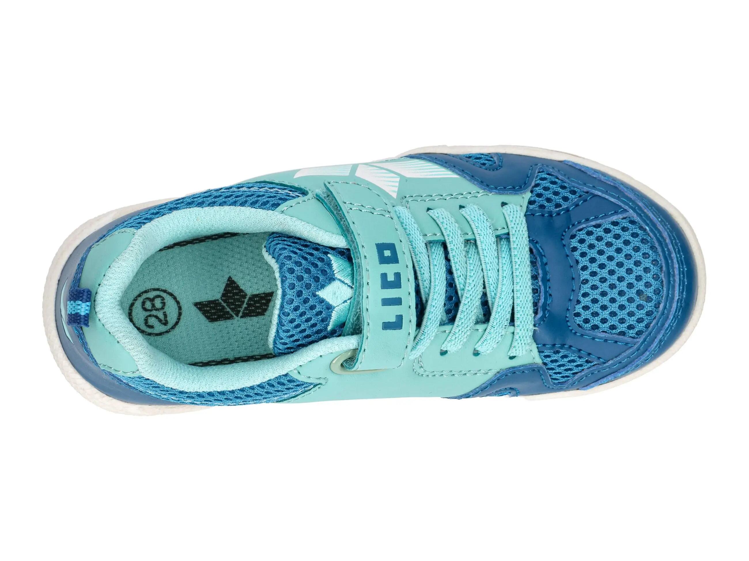 Chaussure sport LICO Sport VS garçon velcro synthétique bleu - semelle amovible 5/6