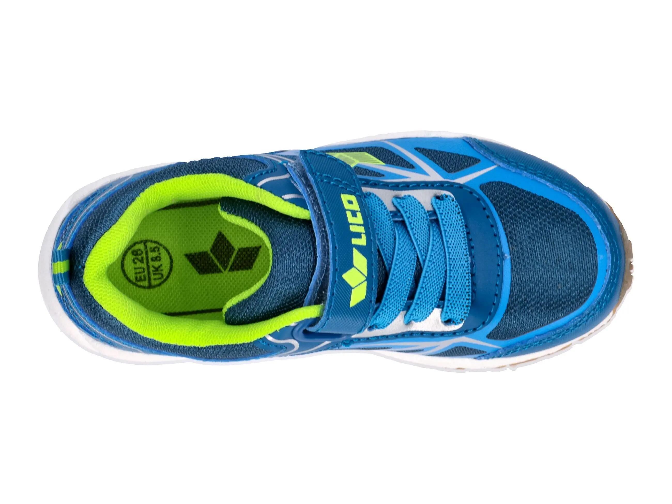 Chaussure randonnée LICO Salford VS garçon nylon velcro bleu 5/6