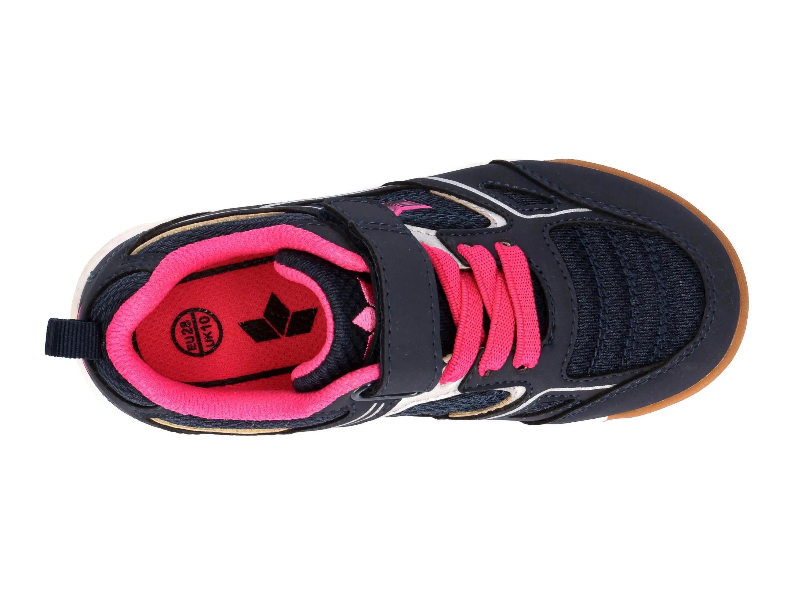 LICO Racine VS Schuh Mädchen Nylon Blau Klettverschluss herausnehmbare Sohle 5/6