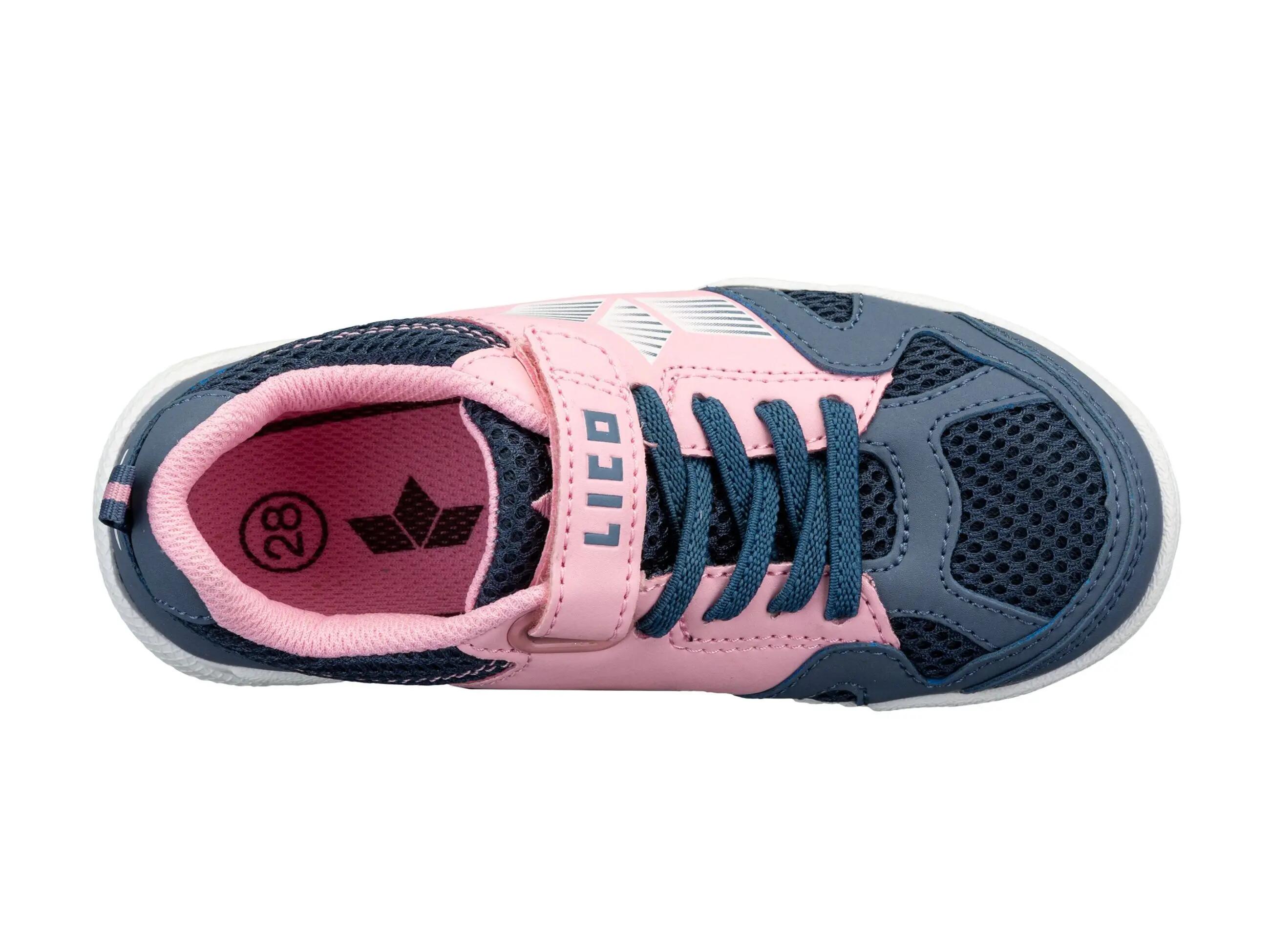 Chaussure randonnée LICO Sport VS filles synthétique gris velcro 5/6