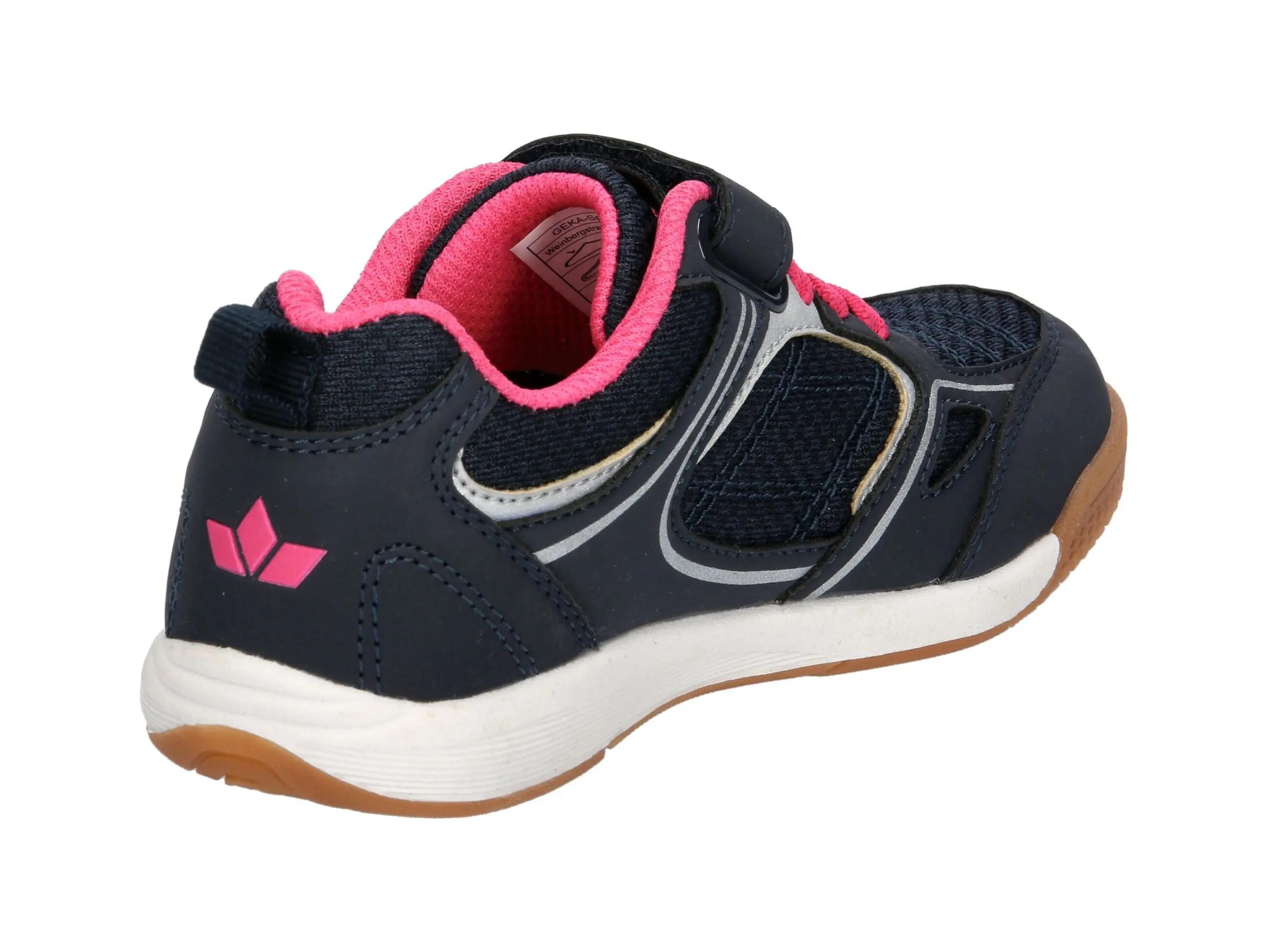LICO Racine VS Schuh Mädchen Nylon Blau Klettverschluss herausnehmbare Sohle 4/6