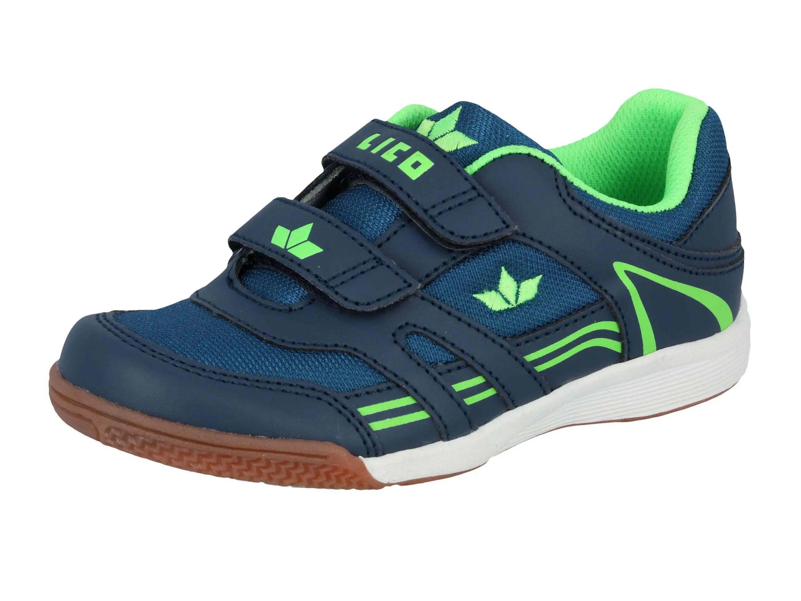 Scarpa LICO Active Indoor bambino blu nylon velcro soletta removibile 1/6