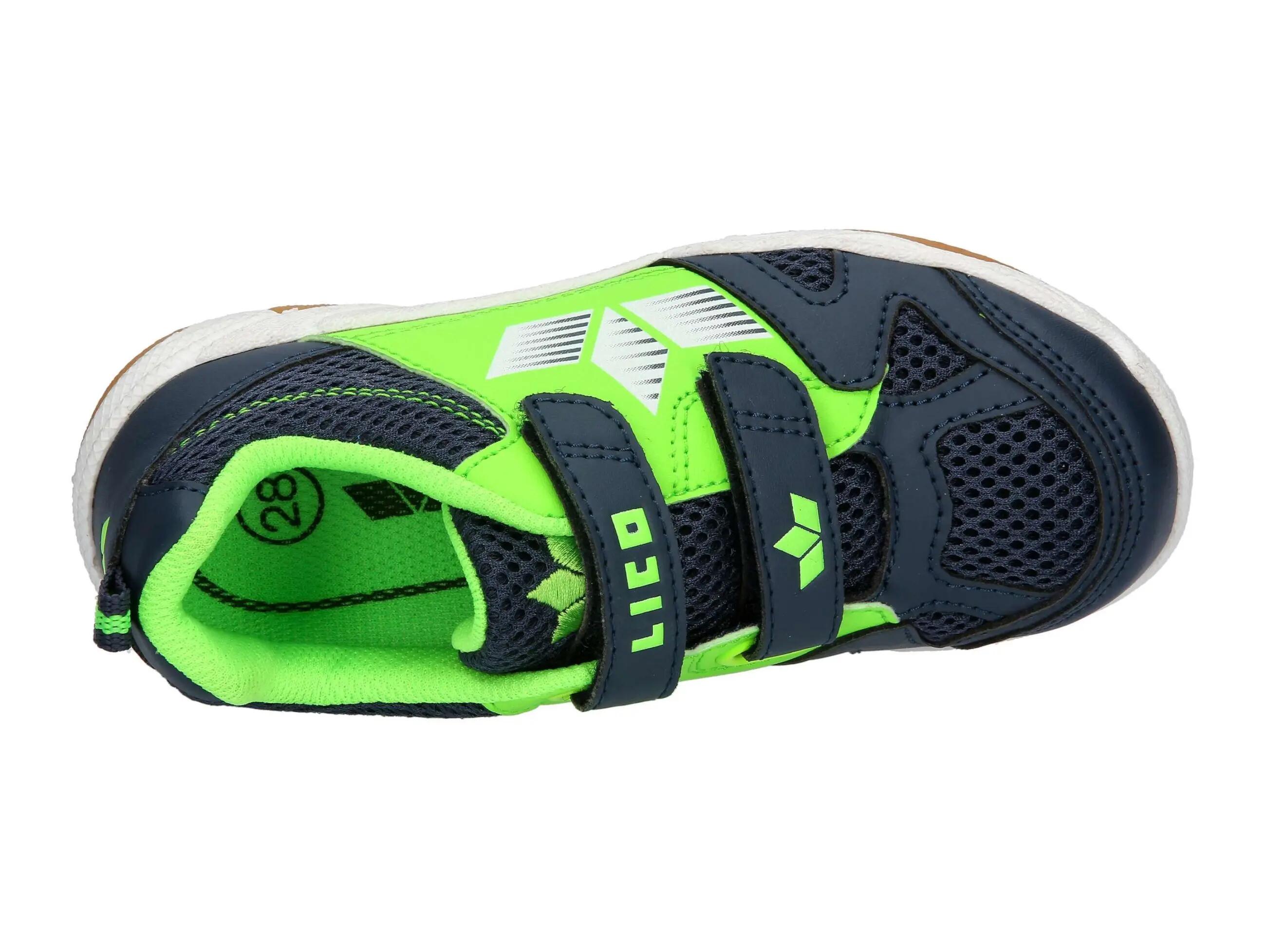Chaussure LICO Sport V garçon bleu velcro semelle amovible 5/6