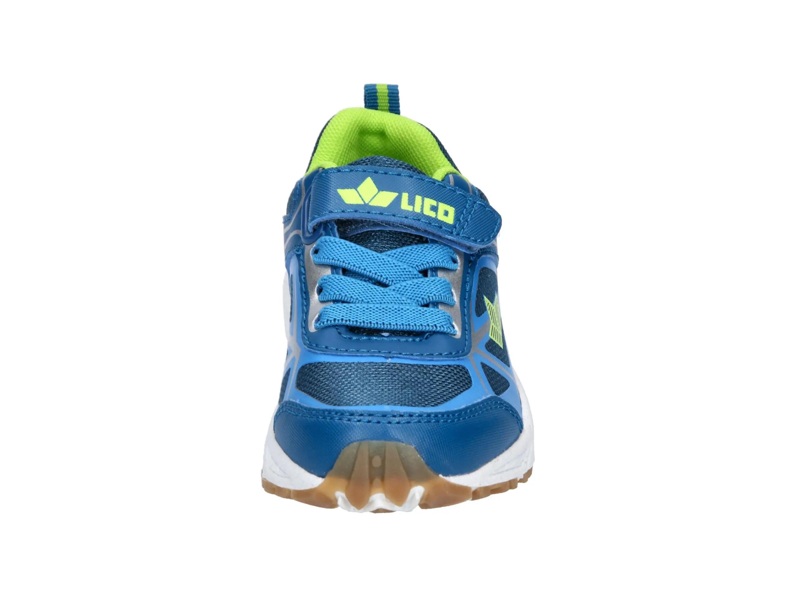 Chaussure randonnée LICO Salford VS garçon nylon velcro bleu 3/6
