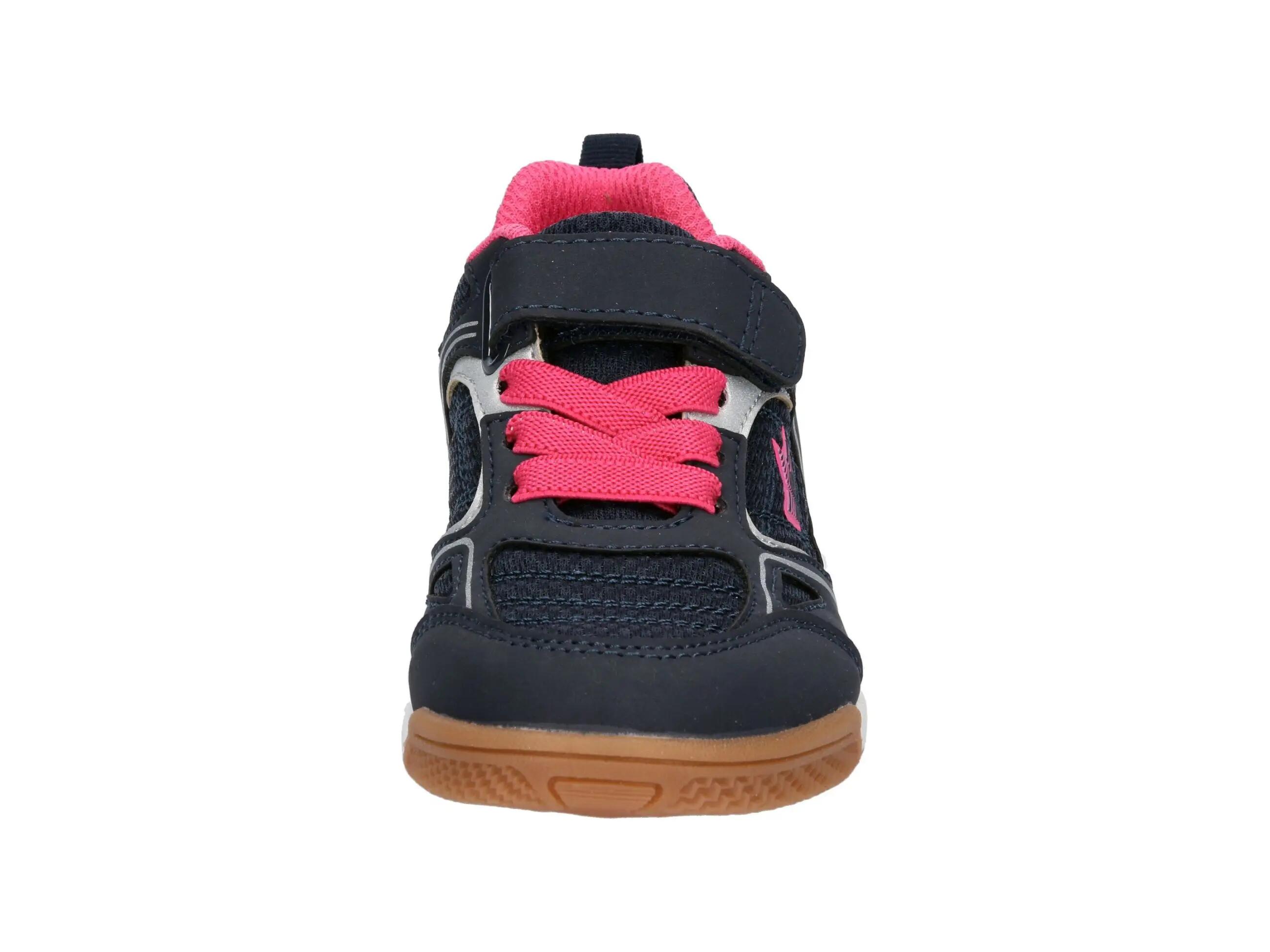 LICO Racine VS Schuh Mädchen Nylon Blau Klettverschluss herausnehmbare Sohle 3/6