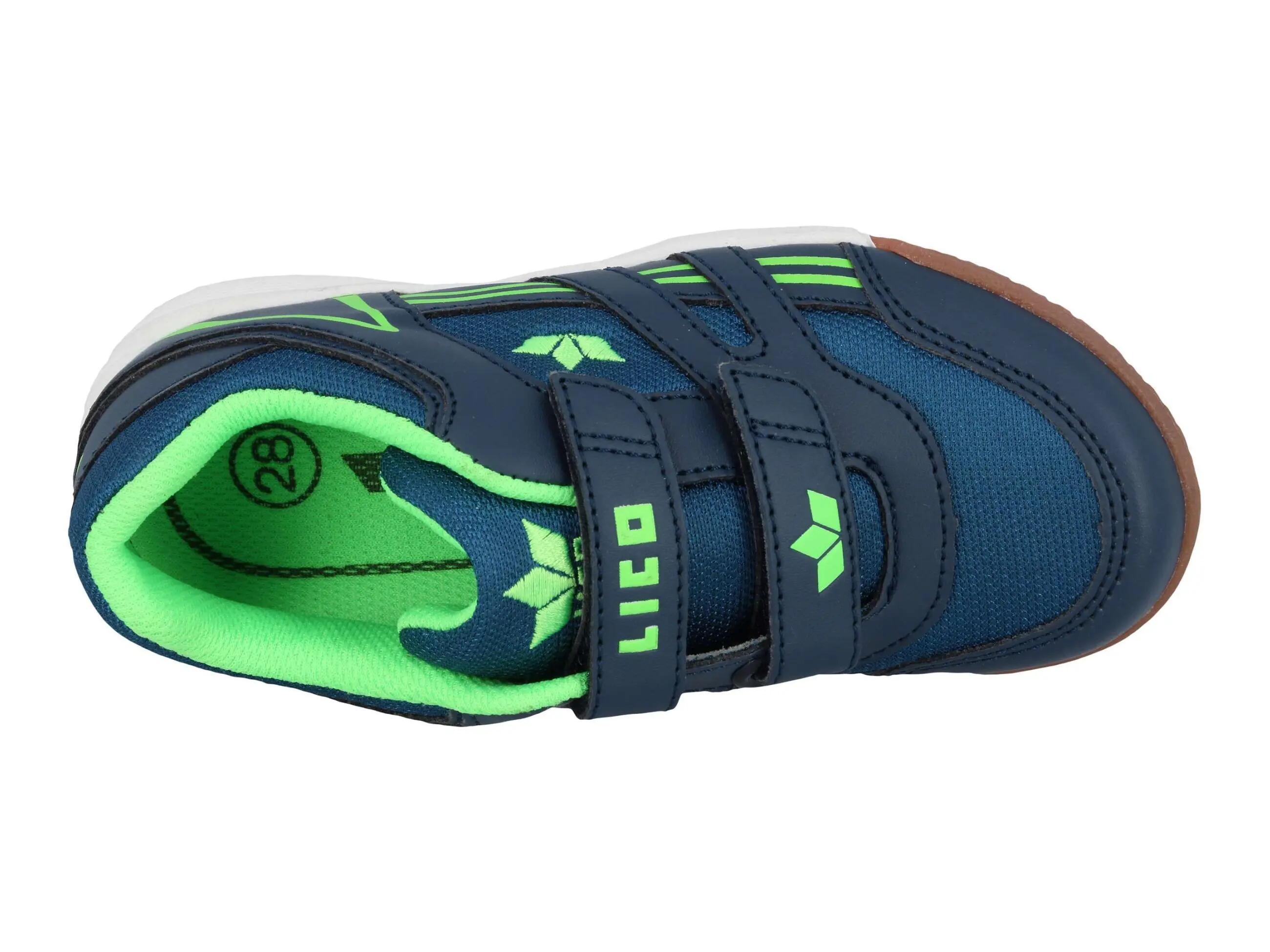 Scarpa LICO Active Indoor bambino blu nylon velcro soletta removibile 5/6