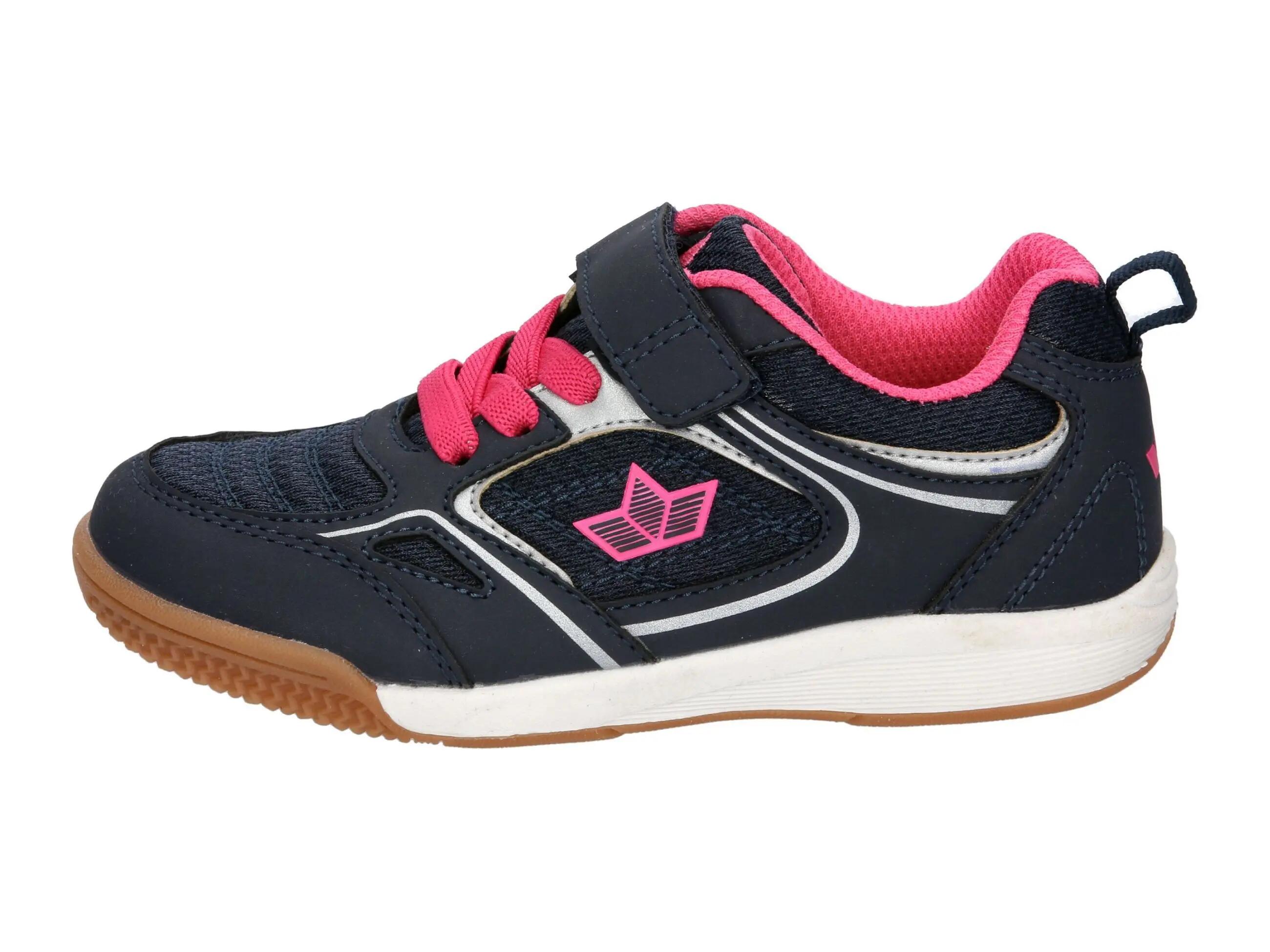 LICO Racine VS Schuh Mädchen Nylon Blau Klettverschluss herausnehmbare Sohle 2/6