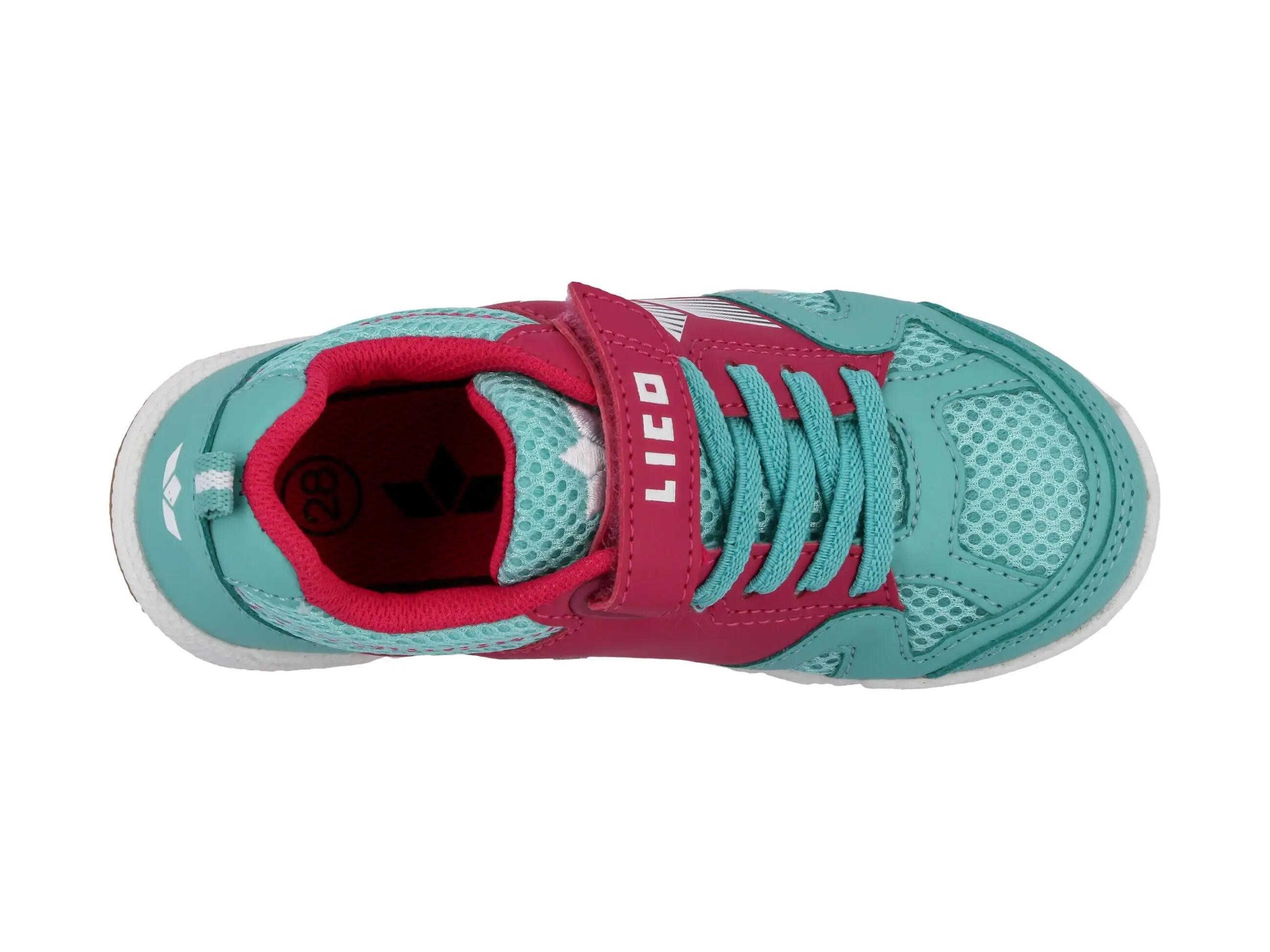 Chaussure LICO Sport VS filles vert synthétique scratch 5/6