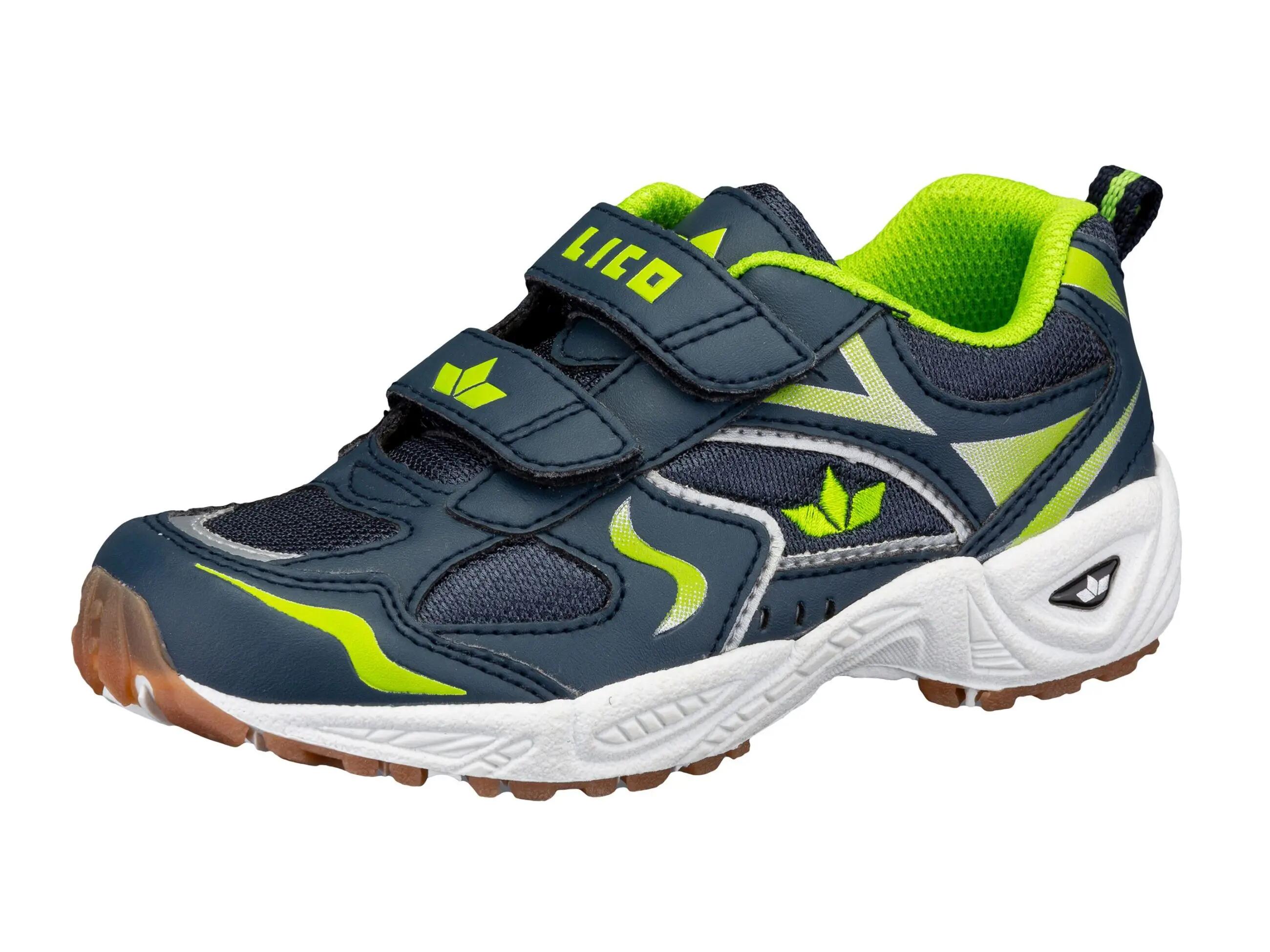 Kinder-Schuhe LICO Bob V Nylon Blau, Klettverschluss, herausnehmbare Sohle 1/6