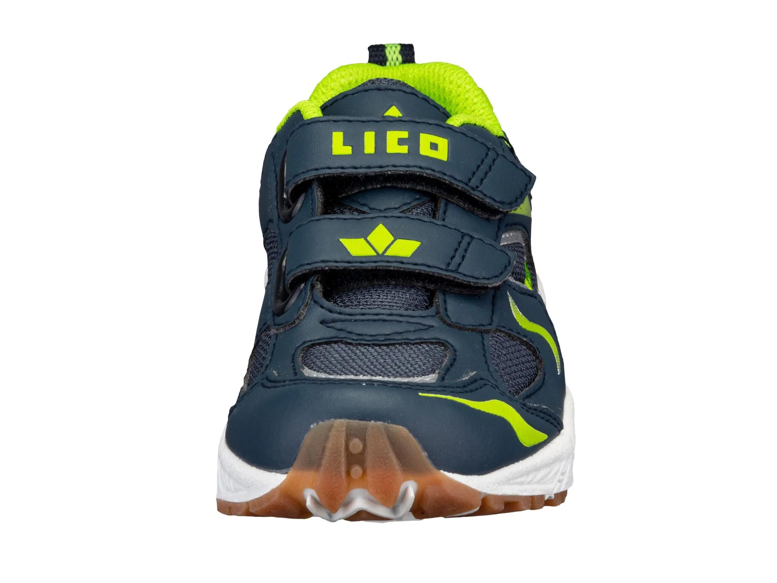 Kinder-Schuhe LICO Bob V Nylon Blau, Klettverschluss, herausnehmbare Sohle 3/6