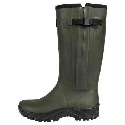 Herren - Outdoor-Gummistiefel - Neoprenstiefel Jannik - Reißverschluss - Oliv