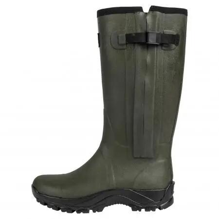 Herren - Outdoor-Gummistiefel - Neoprenstiefel Jannik - Reißverschluss - Oliv