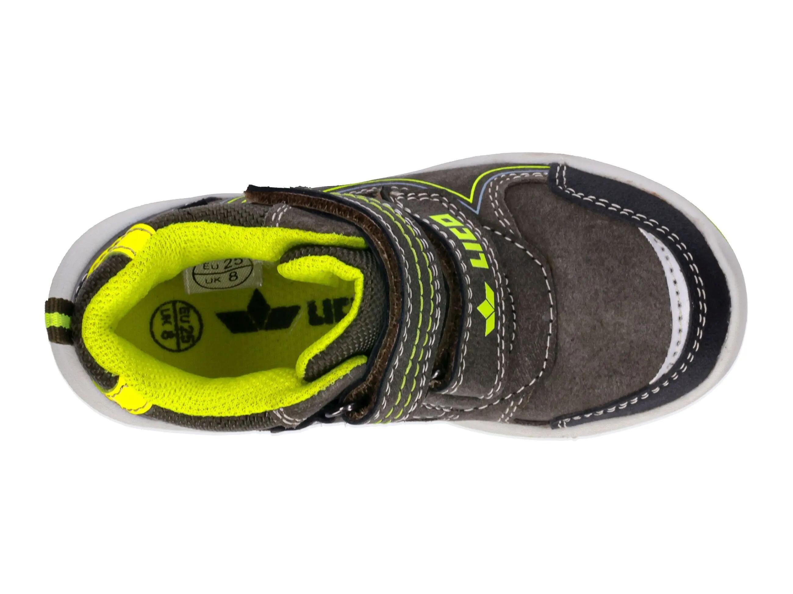 Wasserdichter LICO Tarik V Jungen-Schuh Velours, Klett, TPR 5/6