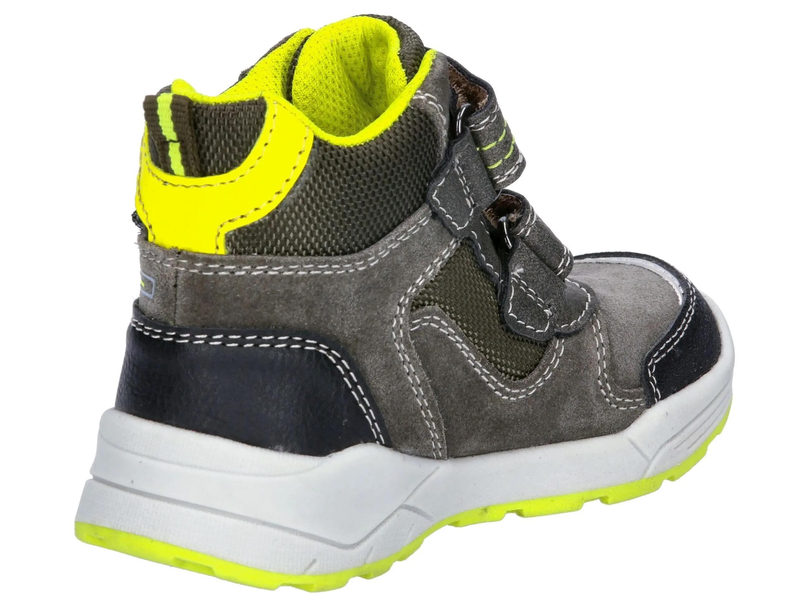 Wasserdichter LICO Tarik V Jungen-Schuh Velours, Klett, TPR 4/6