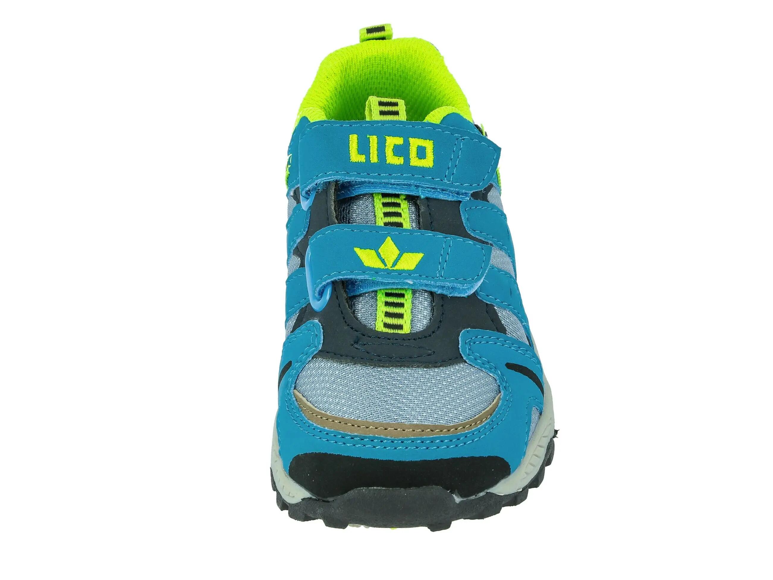 Chaussure LICO Fremont V garçons nylon gris scratch randonnée 3/6
