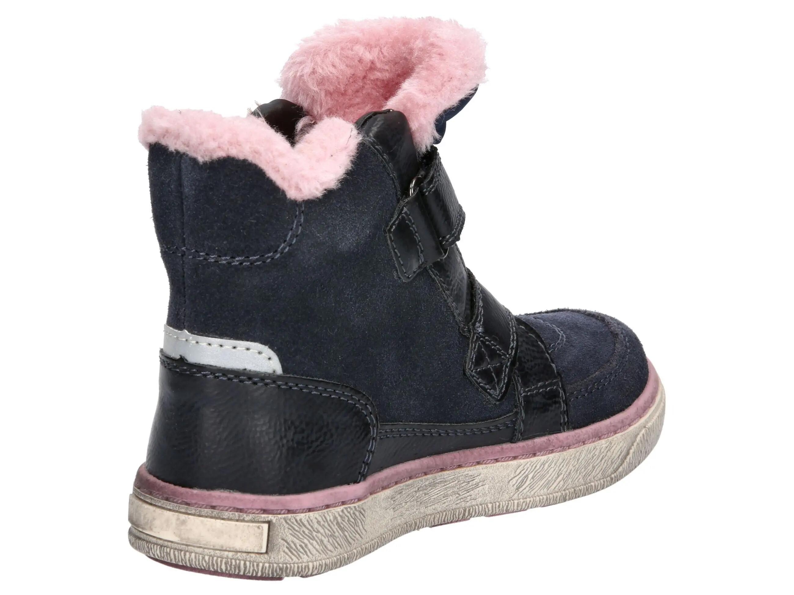 Bottes hiver LICO Sandrine V daim imperméable velcro 4/6