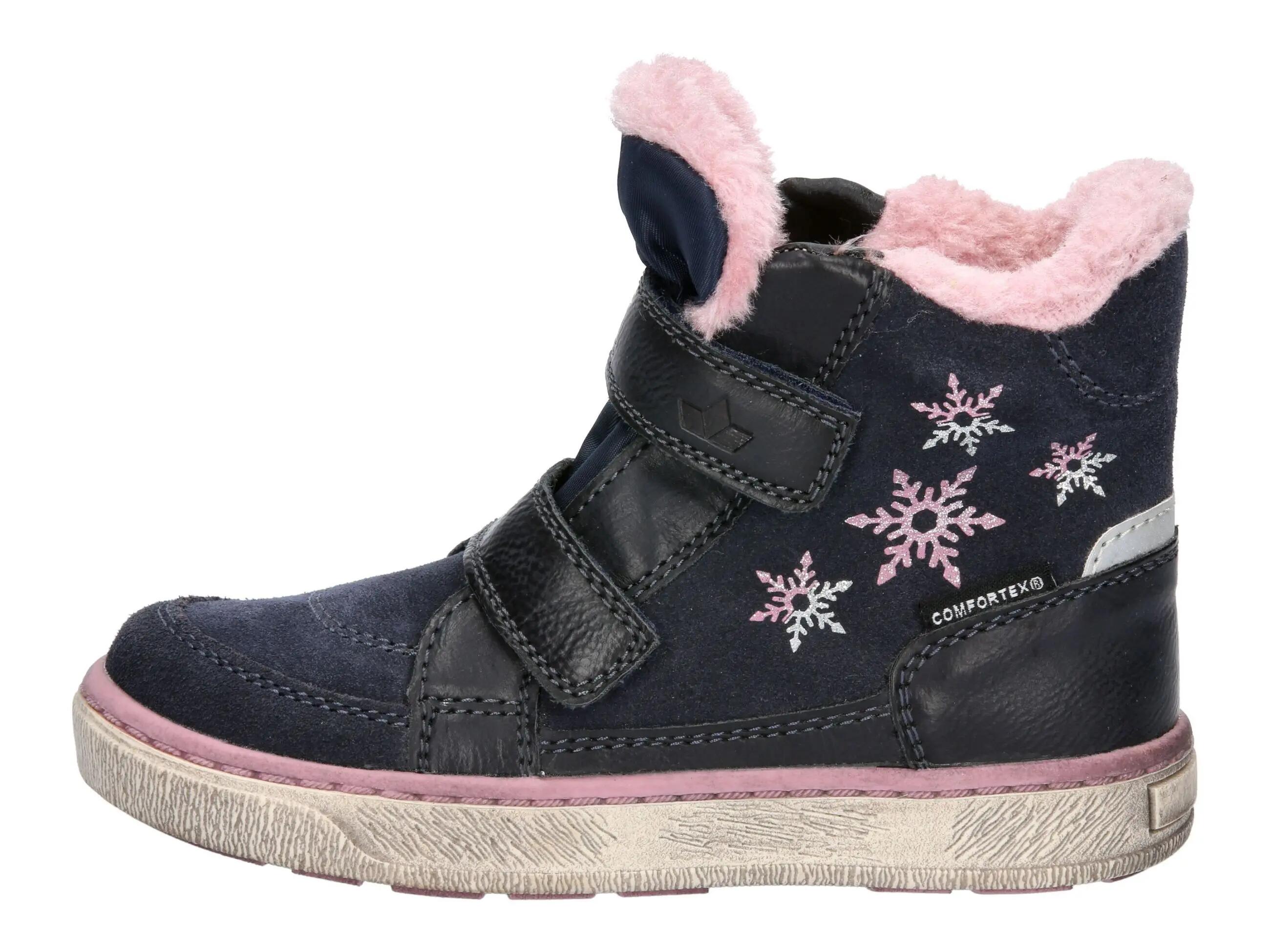 Bottes hiver LICO Sandrine V daim imperméable velcro 2/6