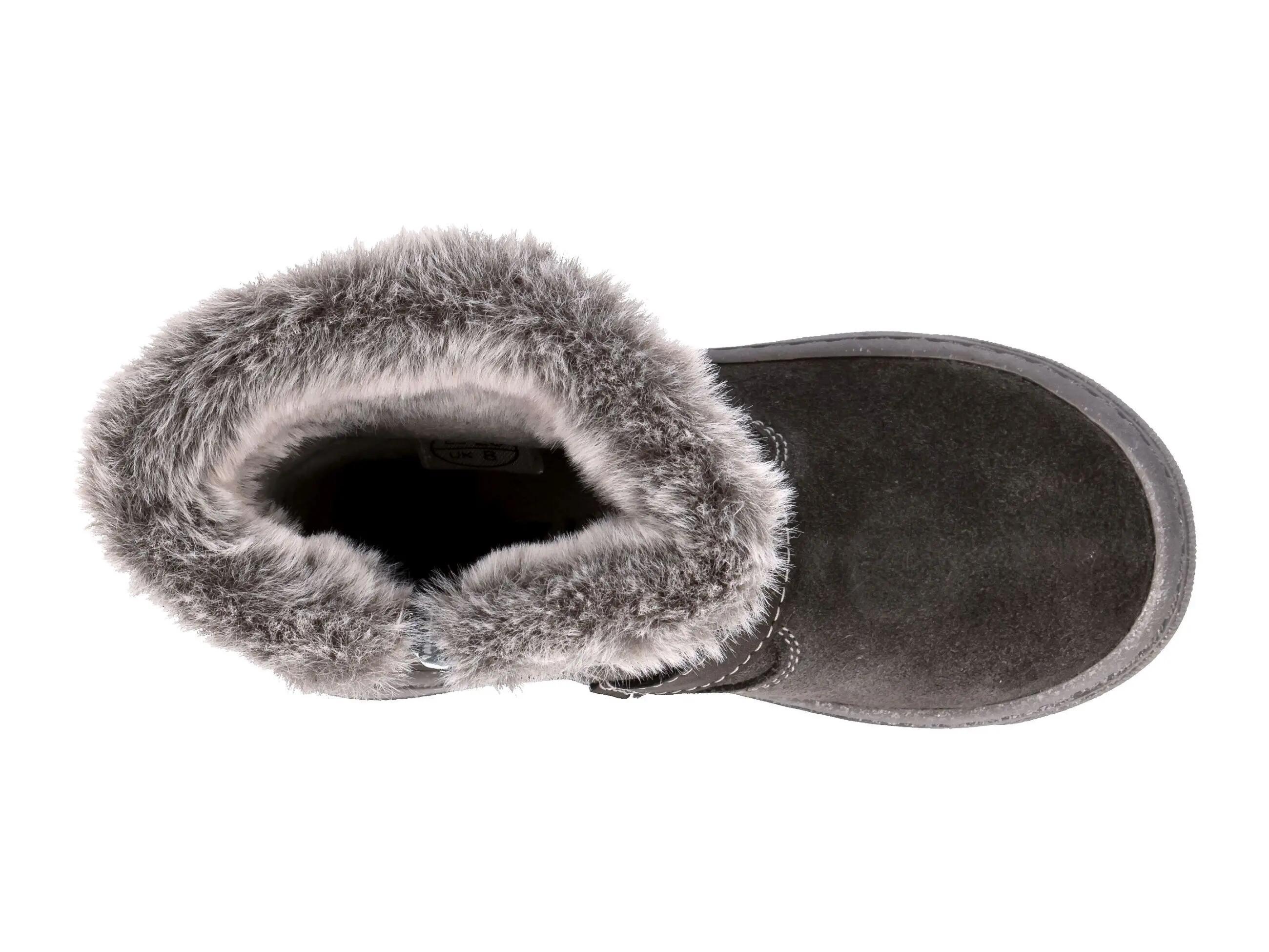 Chaussures hiver LICO Reena filles daim imperméable zip TPR 5/6