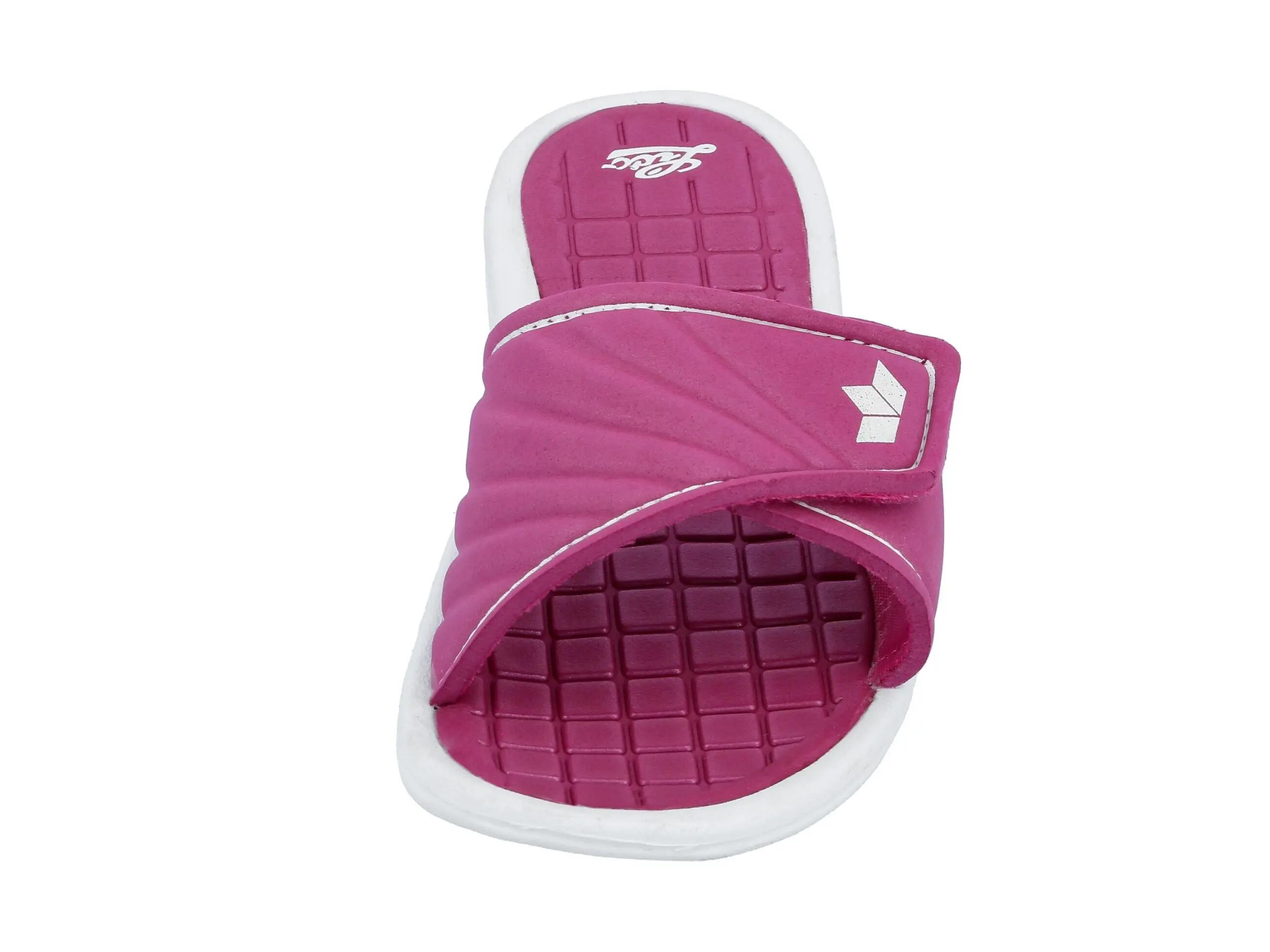 Damen-Badesandale LICO Malediven, synthetisch, Velcro, rosa 3/6