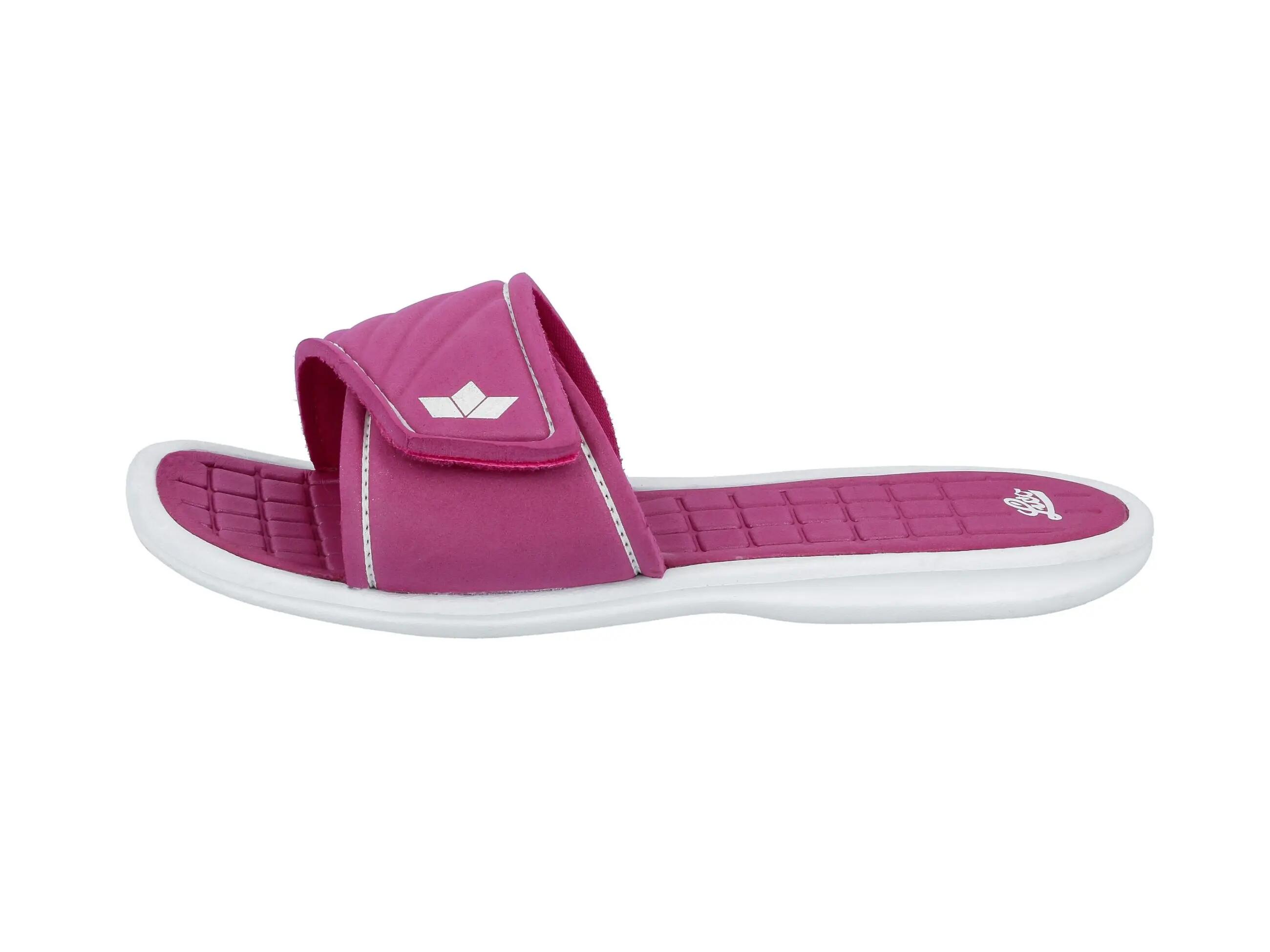 Damen-Badesandale LICO Malediven, synthetisch, Velcro, rosa 2/6
