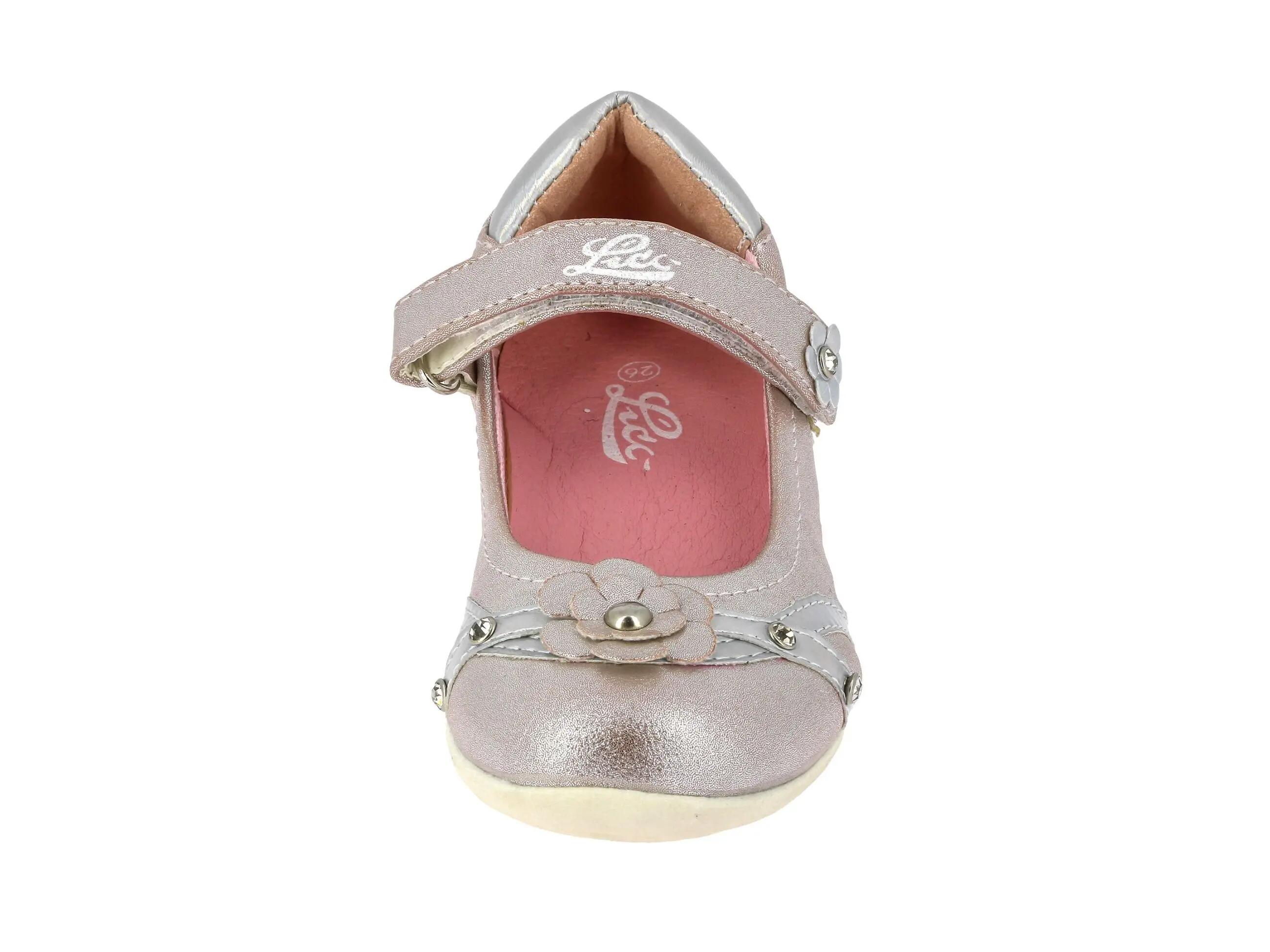 Ballerine LICO Mona V Mädchen synthetisch rosa Velcro 3/6